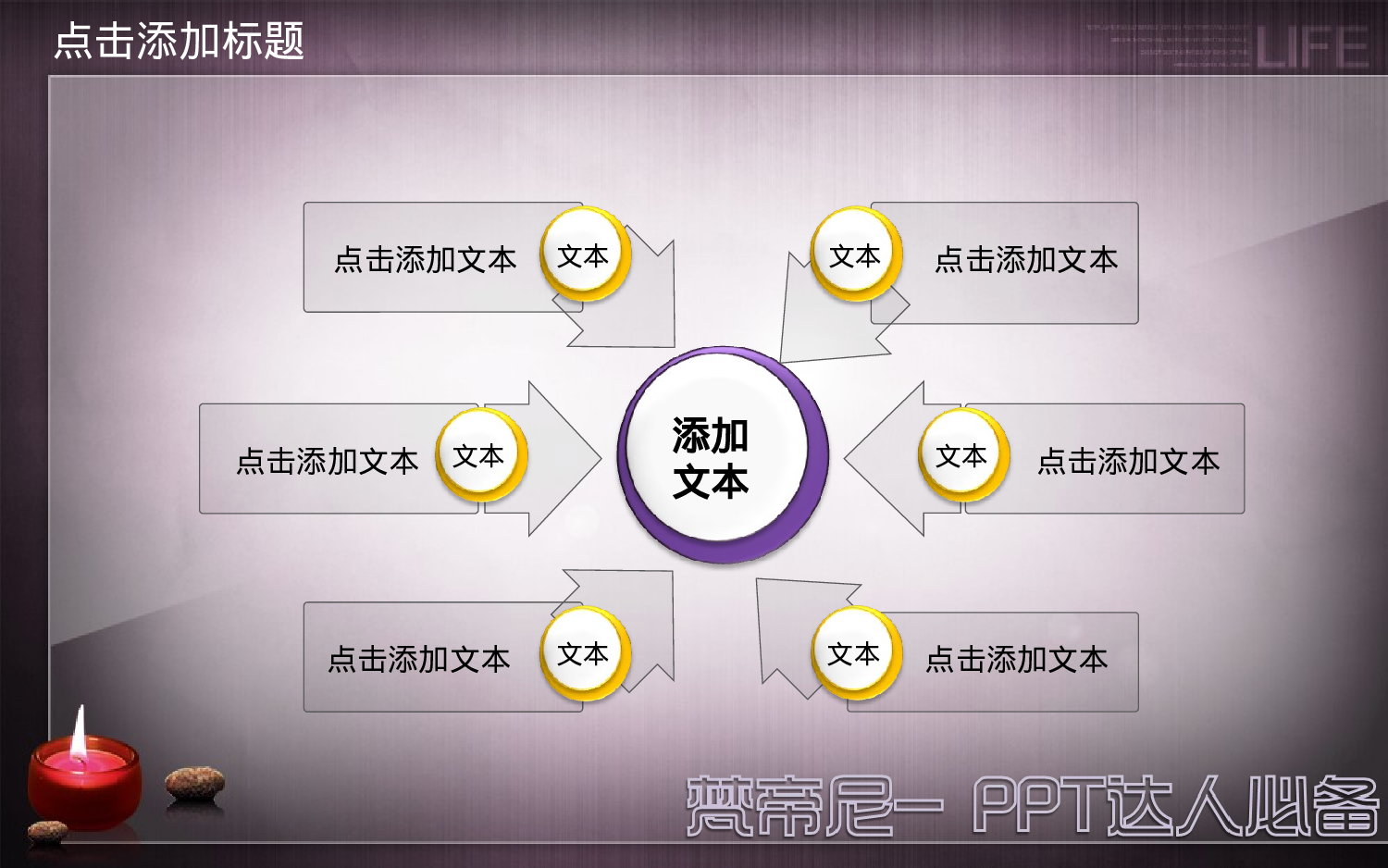 -渐变紫与烛光.ppt 第5页