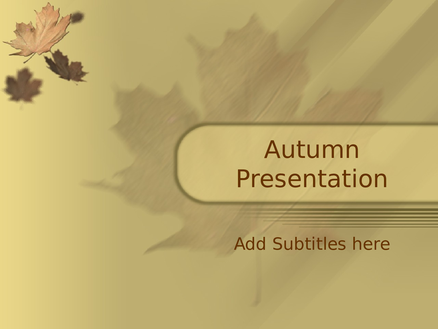 p-Autumn Presentation.ppt 第1页