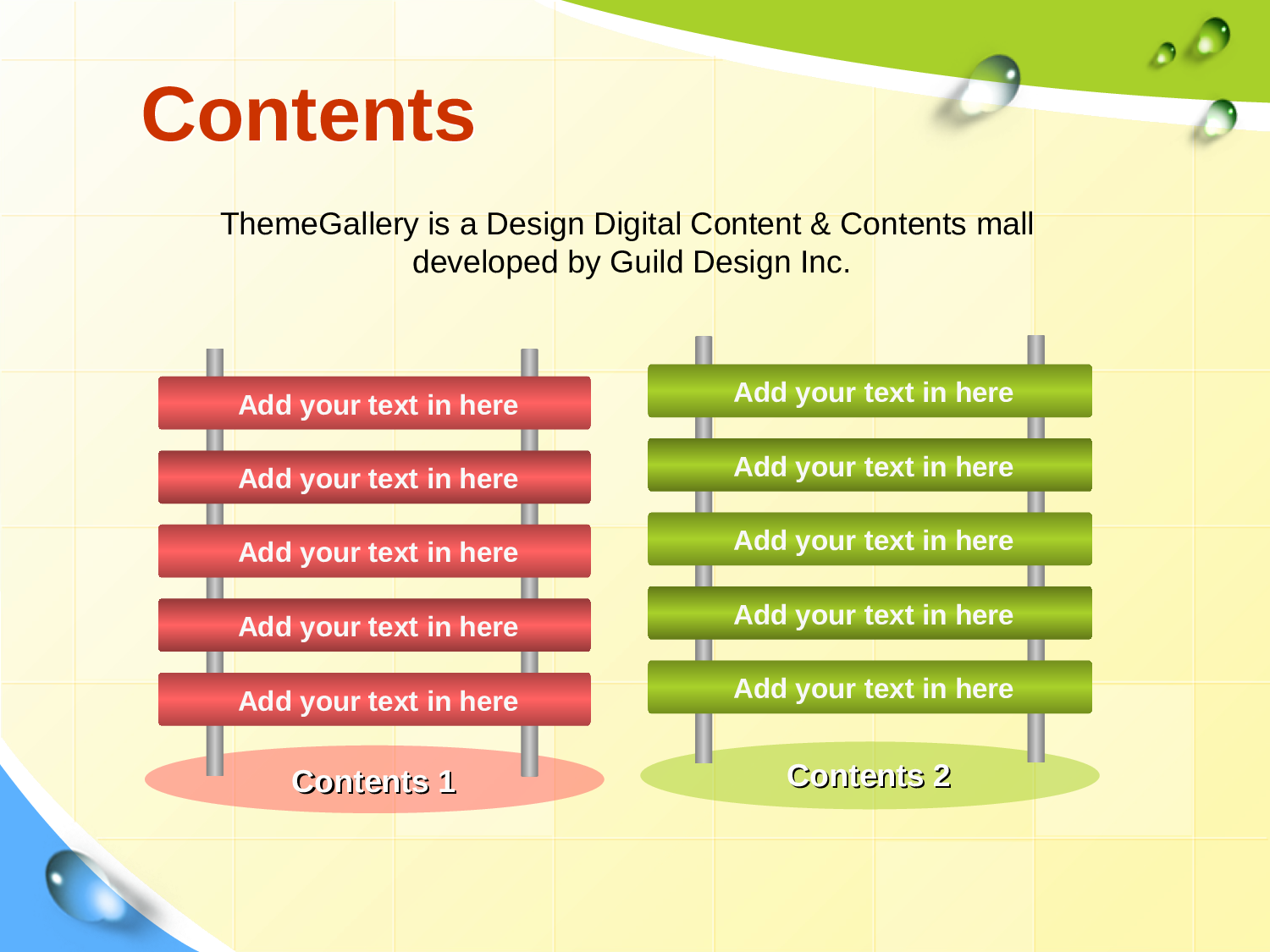 水滴PPT模板.ppt 第2页