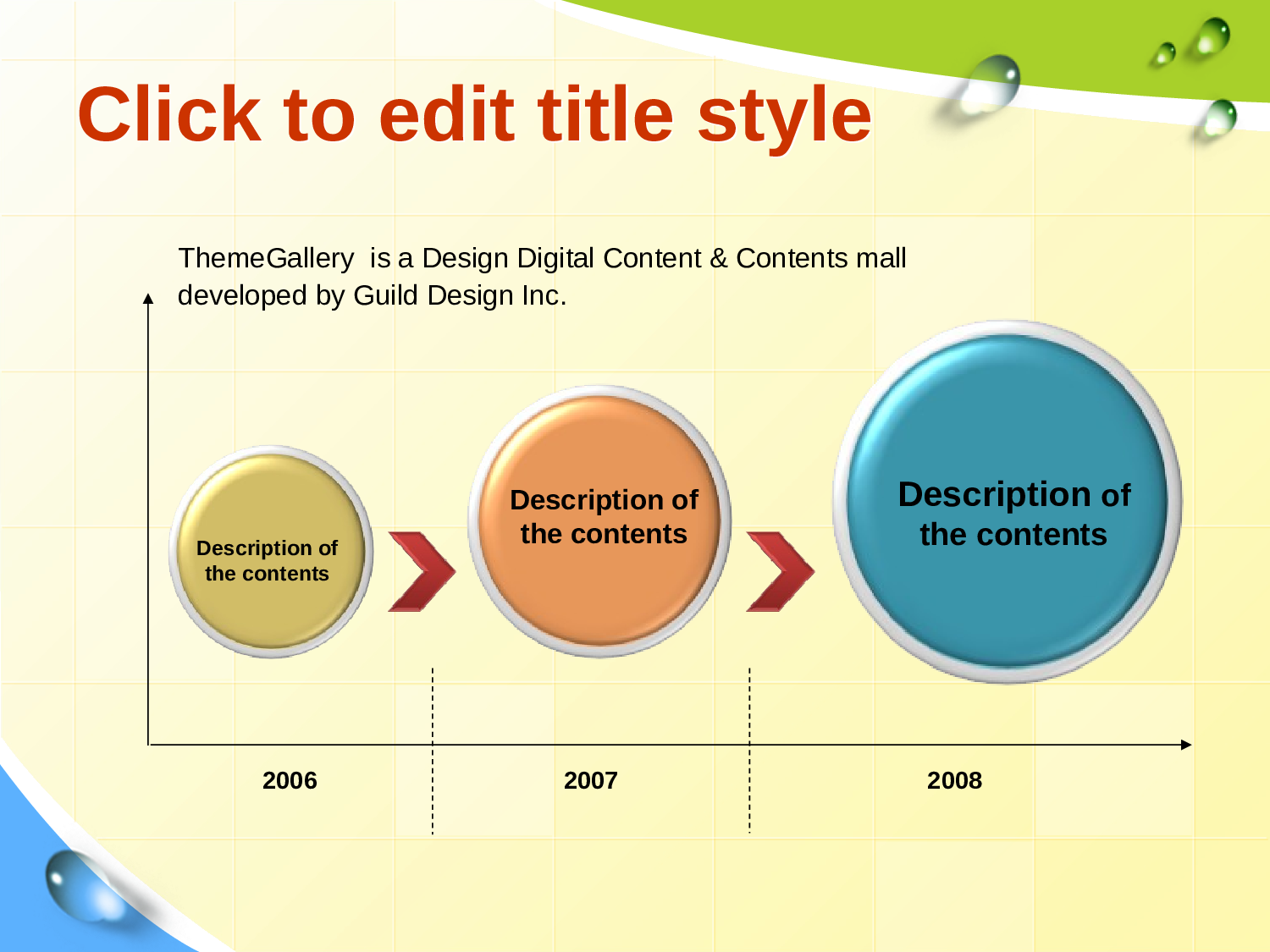 水滴PPT模板.ppt 第6页