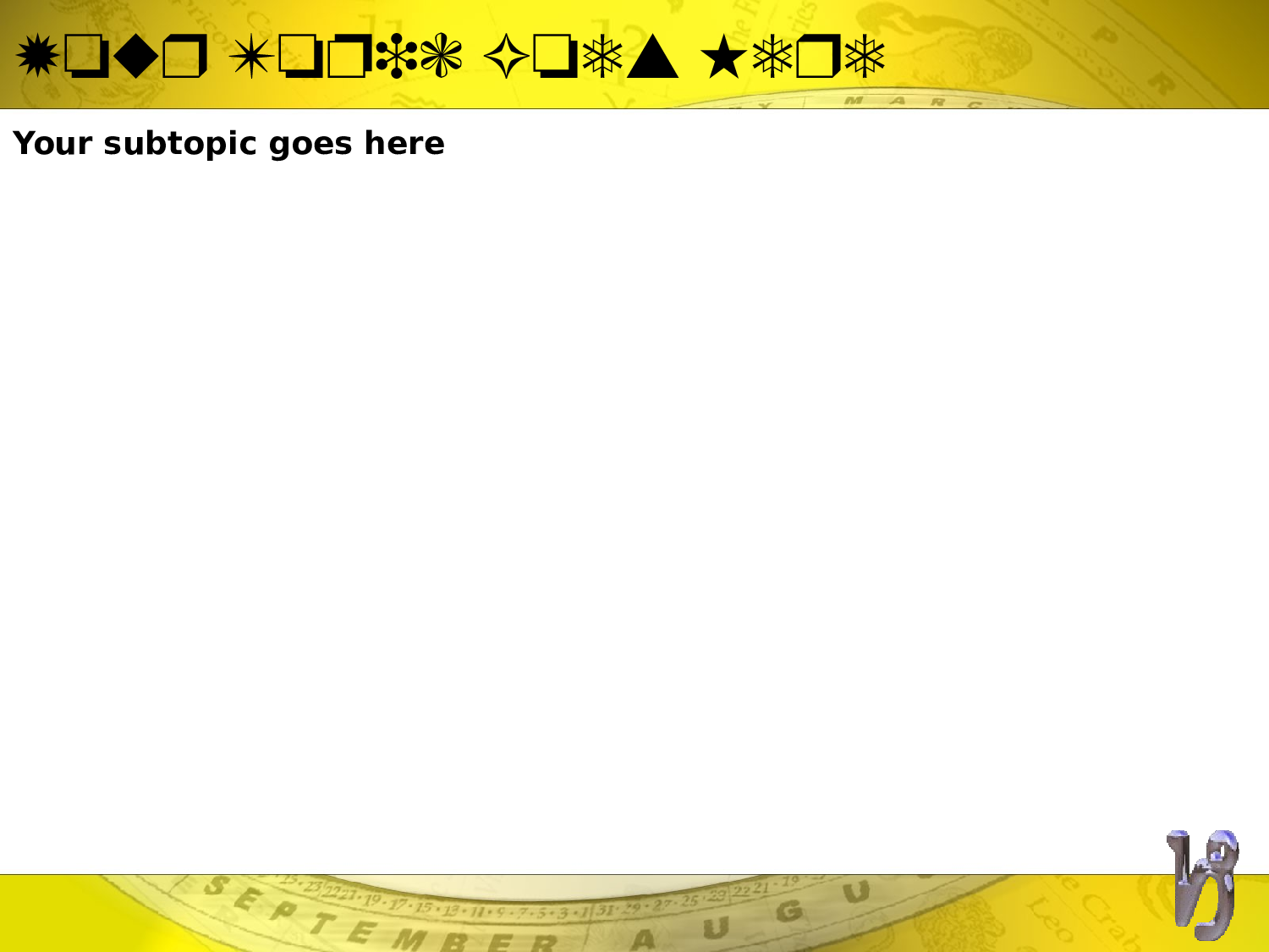 黄金罗盘与十二星座模板.pptx 第4页