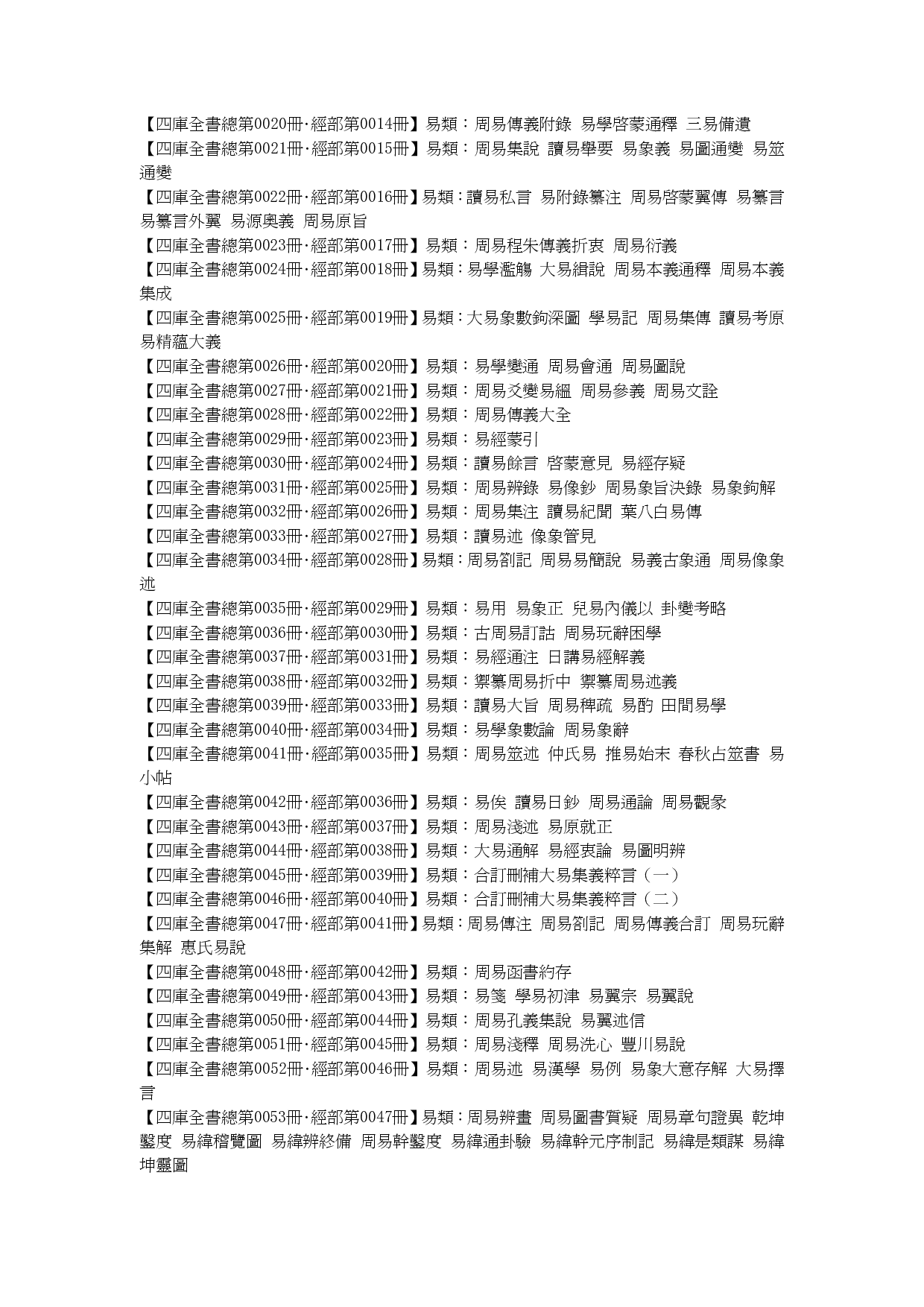 影印文渊阁四库全书书名目录 台湾商务印书馆影印 .pdf 第2页