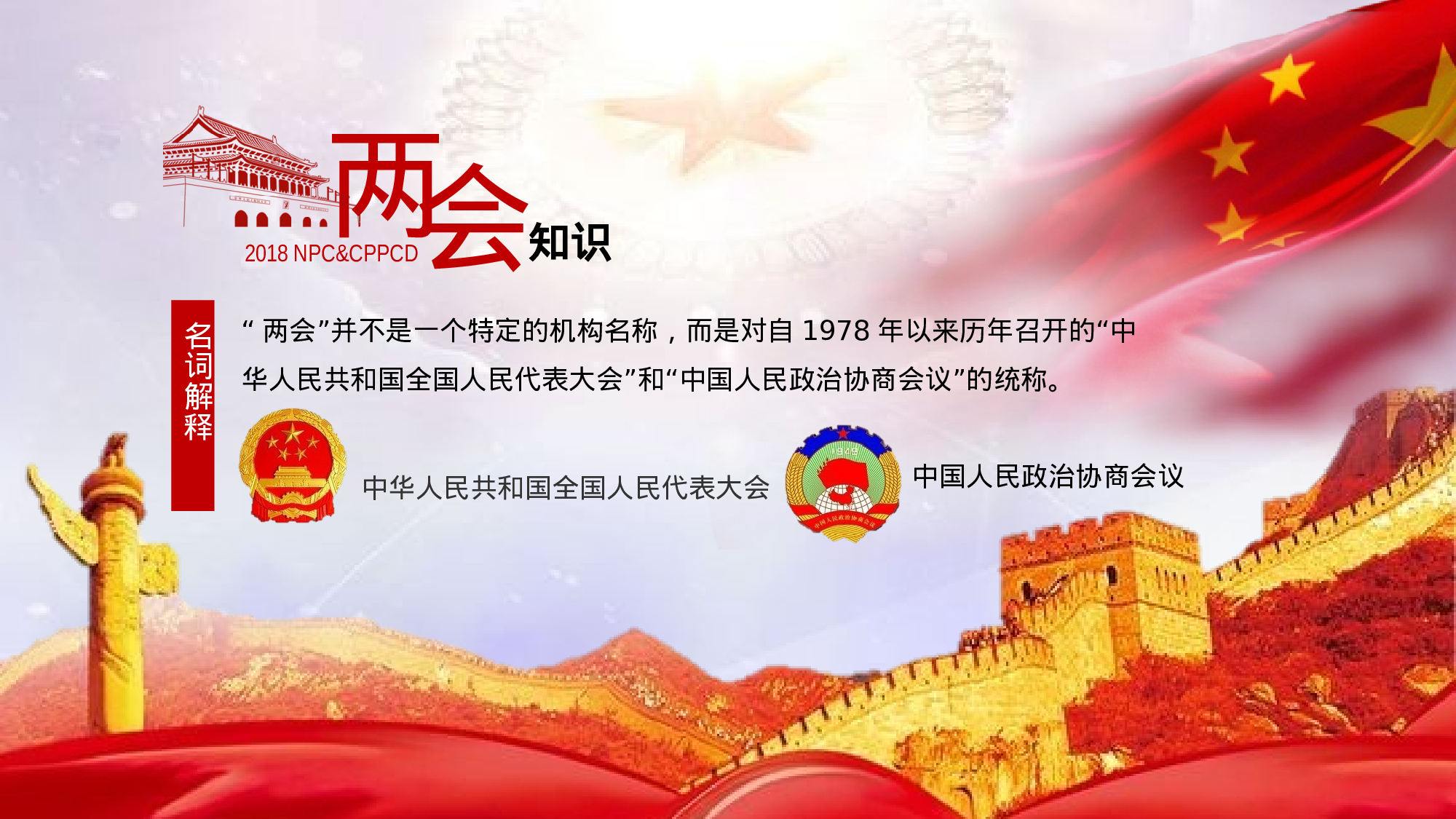 两会解读第一季PPT模板-LH021.pptx 第4页