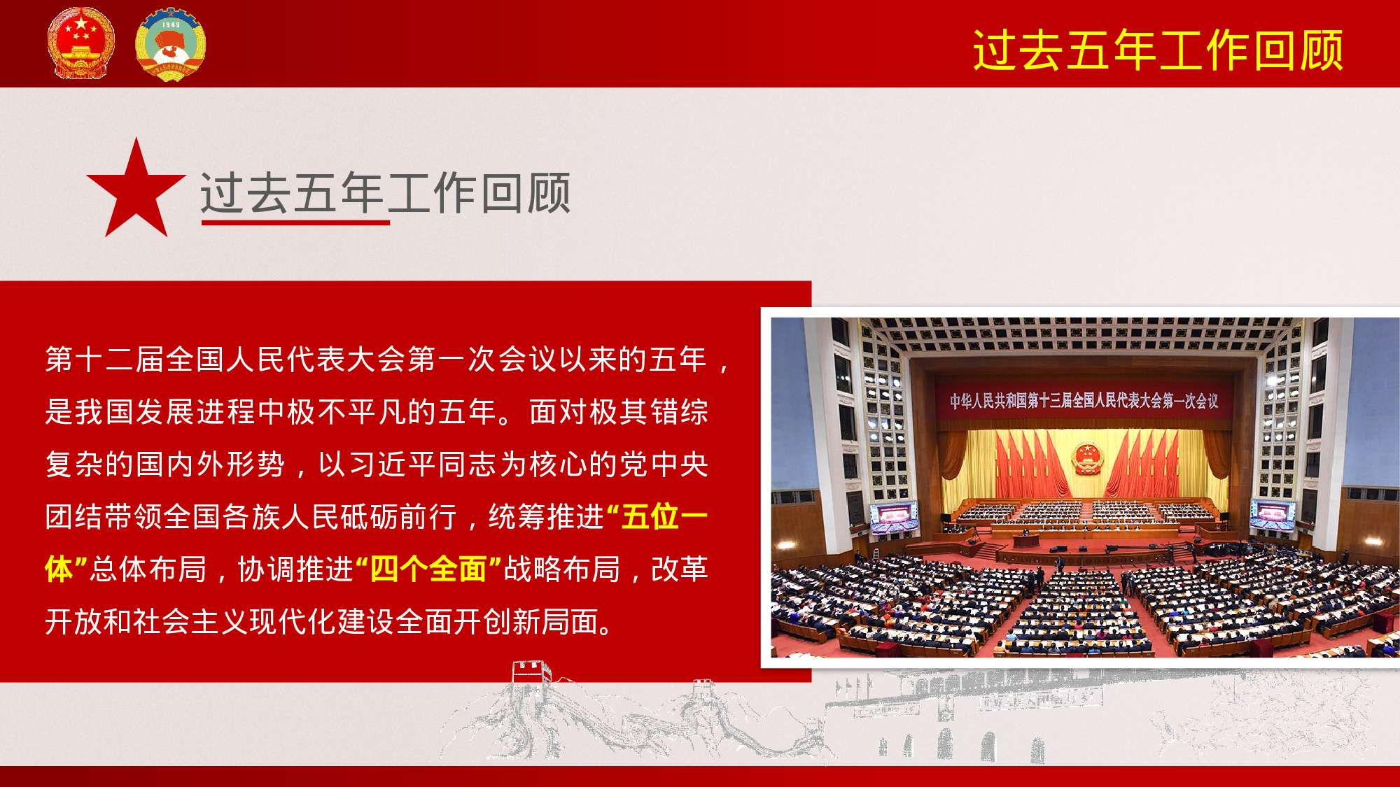 两会解读第一季PPT模板-LH030.pptx 第5页