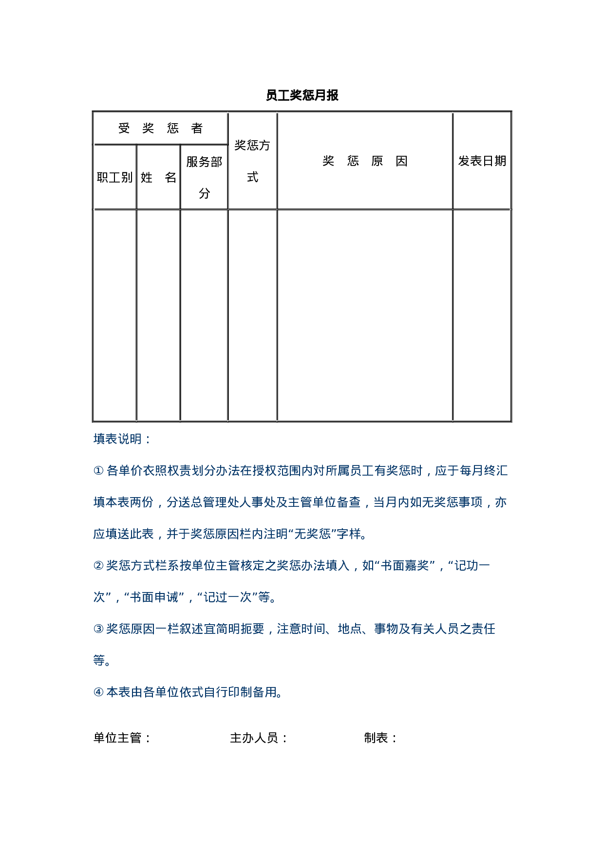 员工奖惩月报.docx 第1页