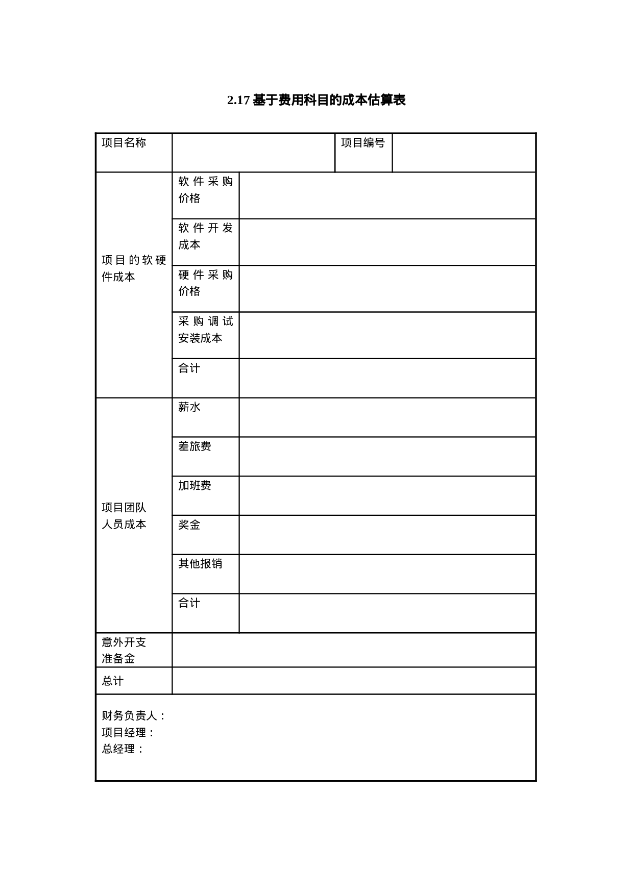 2.17 基于费用科目的成本估算表.doc 第1页