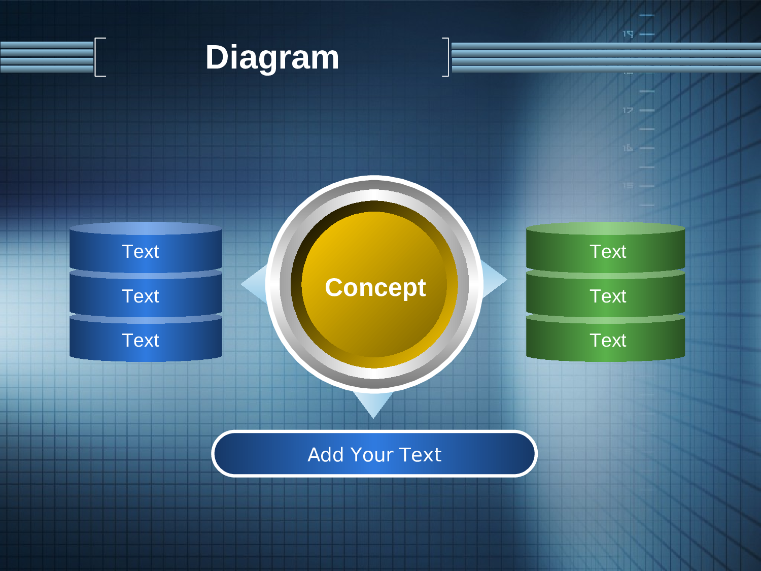 深蓝金属质感商务工作总结PPT模板.ppt 第4页