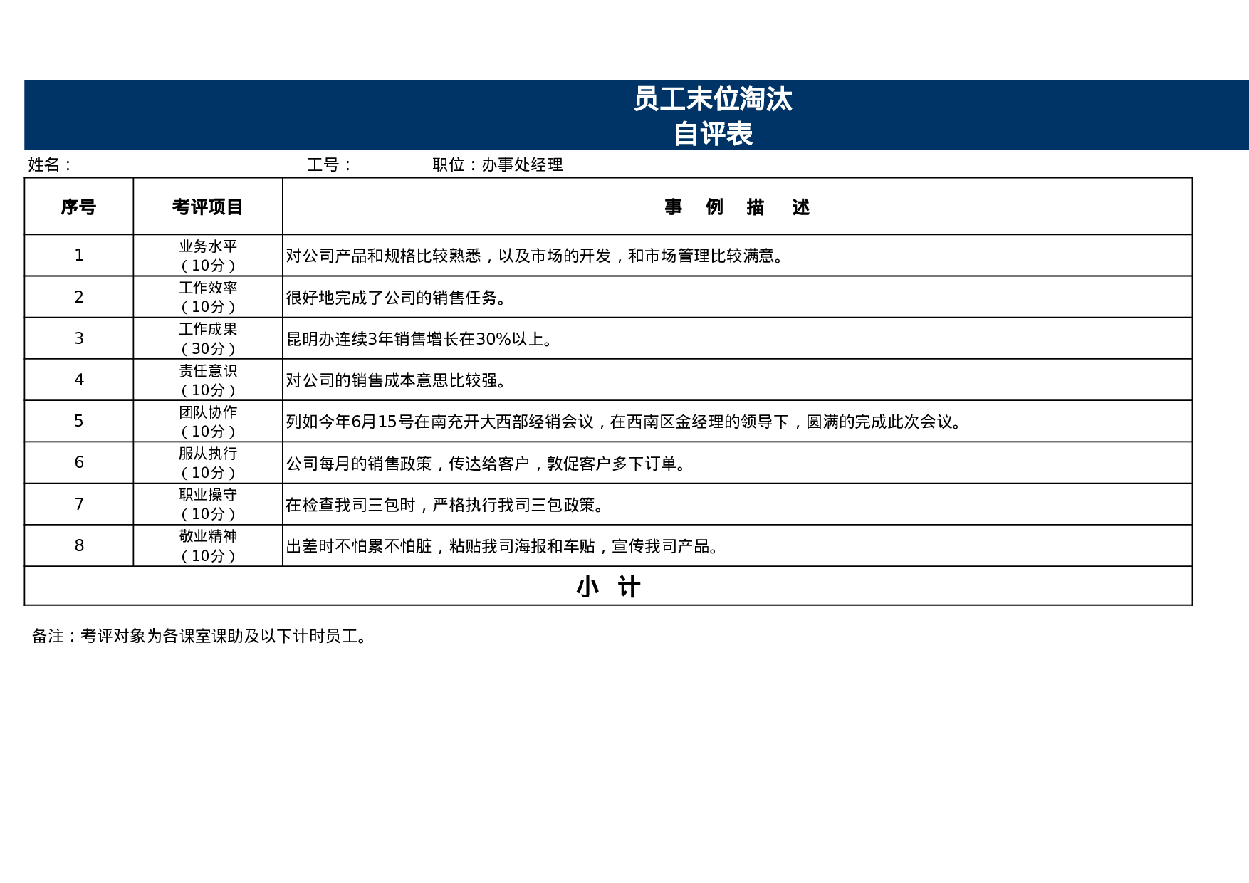 考核5943c3facab8537.xls 第1页