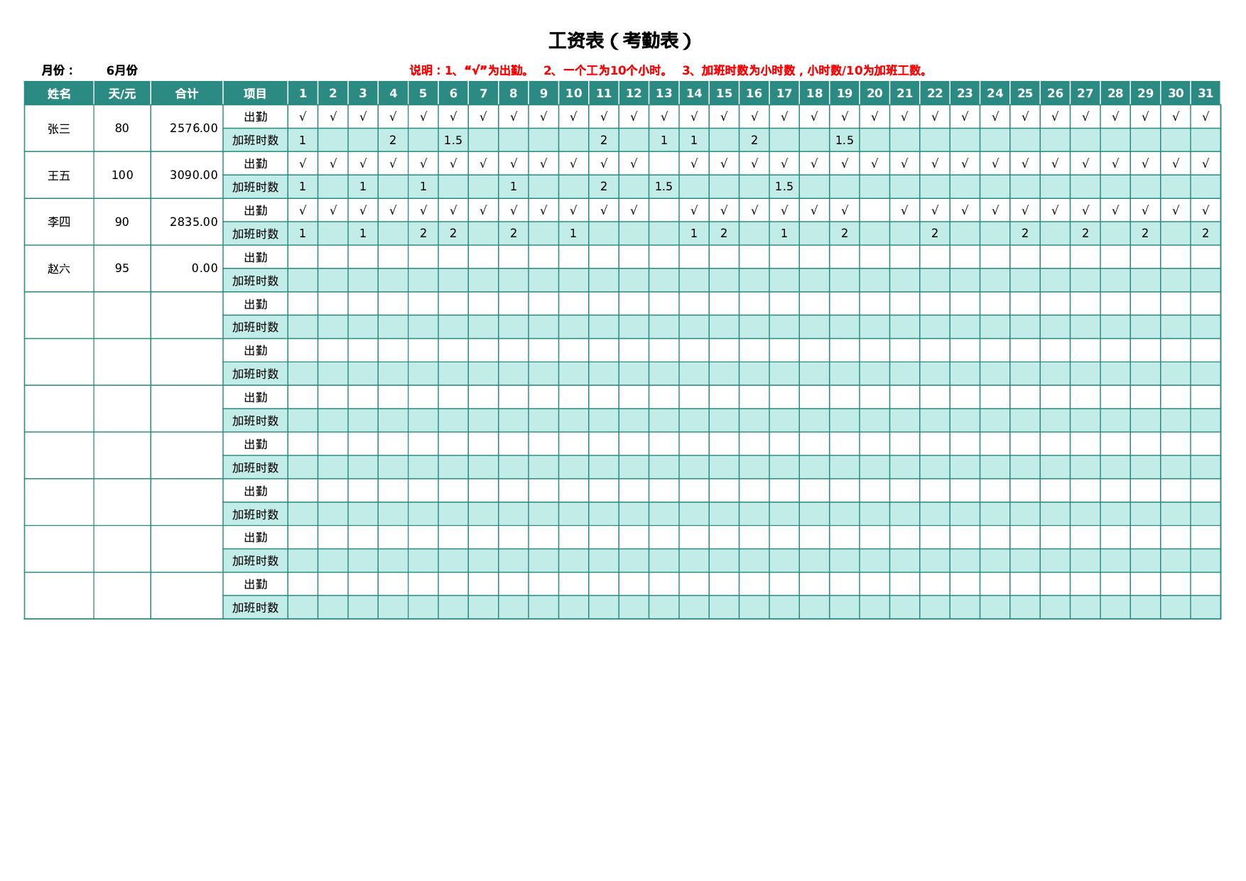 考核594f610b6a79219.xlsx 第1页