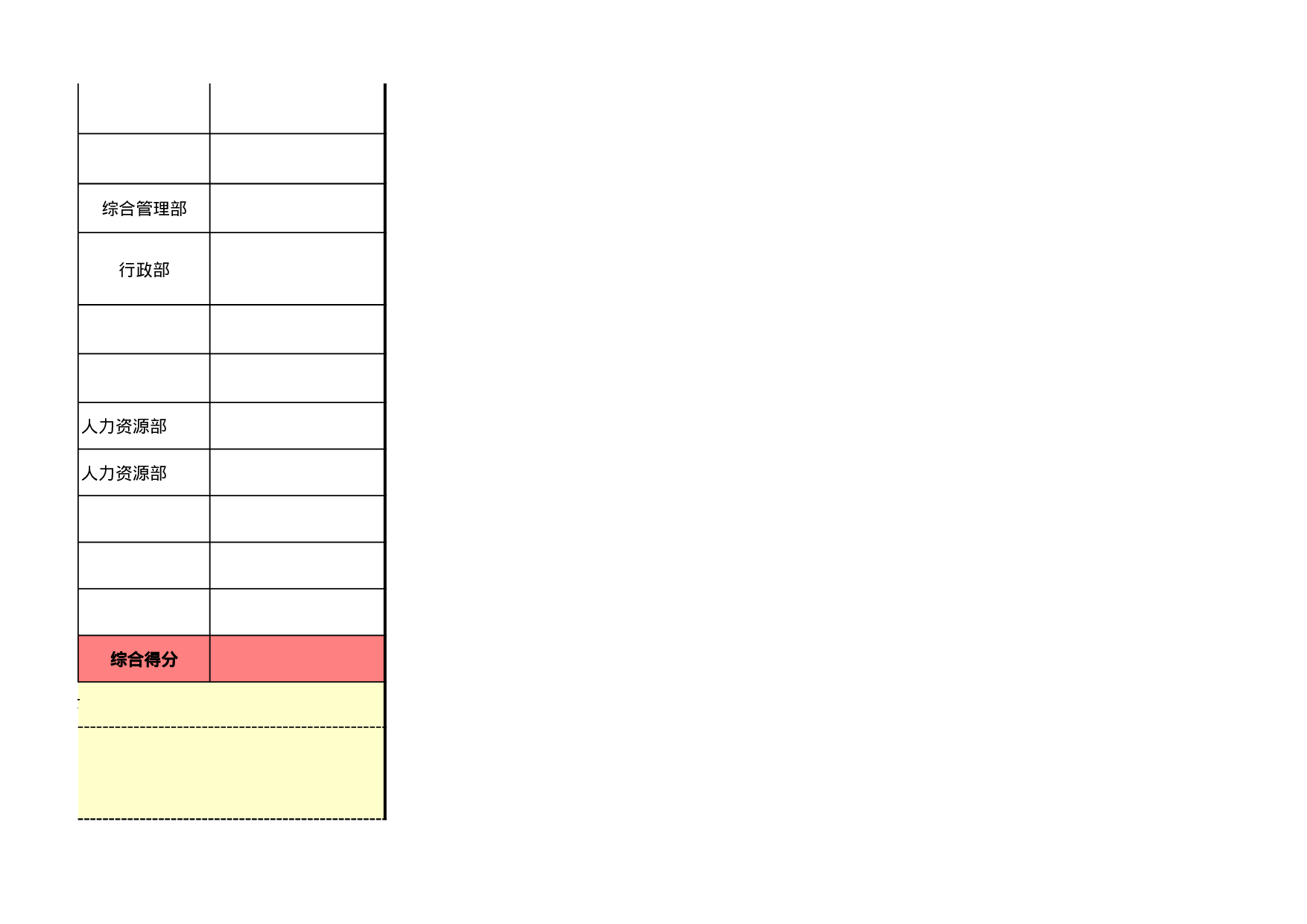 考核绩效考核591d4a97087271010.xls 第5页