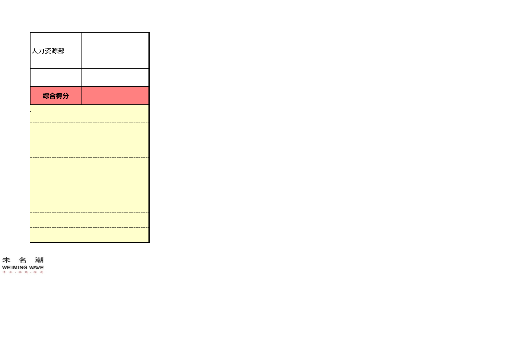 考核绩效考核591d4a9843fa699.xls 第6页