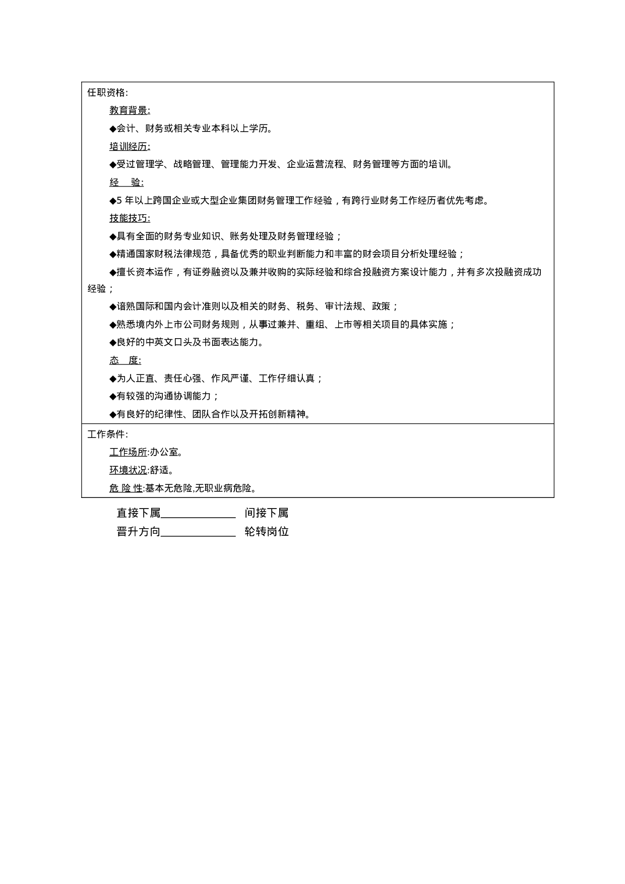 财务会计岗位说明书（23页）.docx 第3页