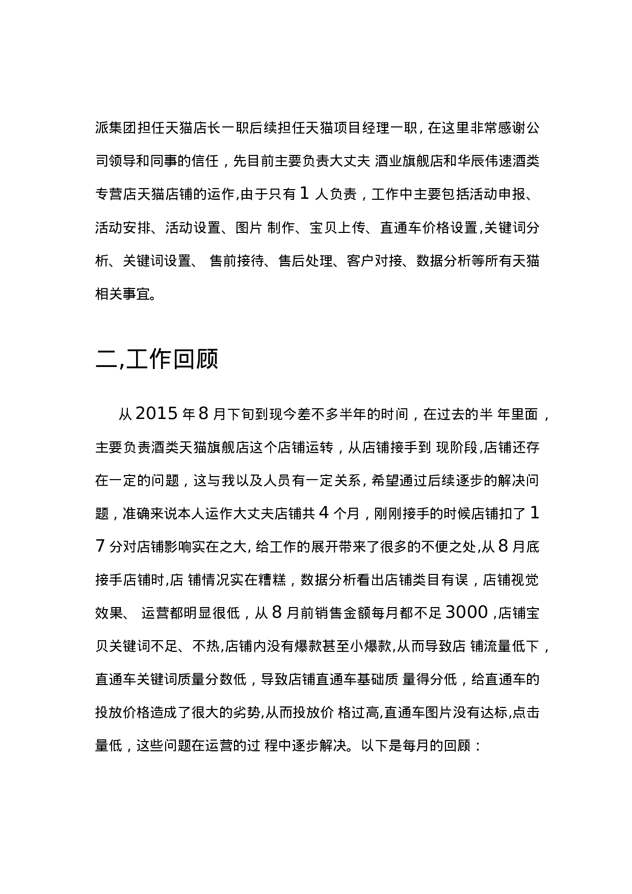 天猫淘宝电子商务运营述职报告-451b46d895c5.docx 第3页