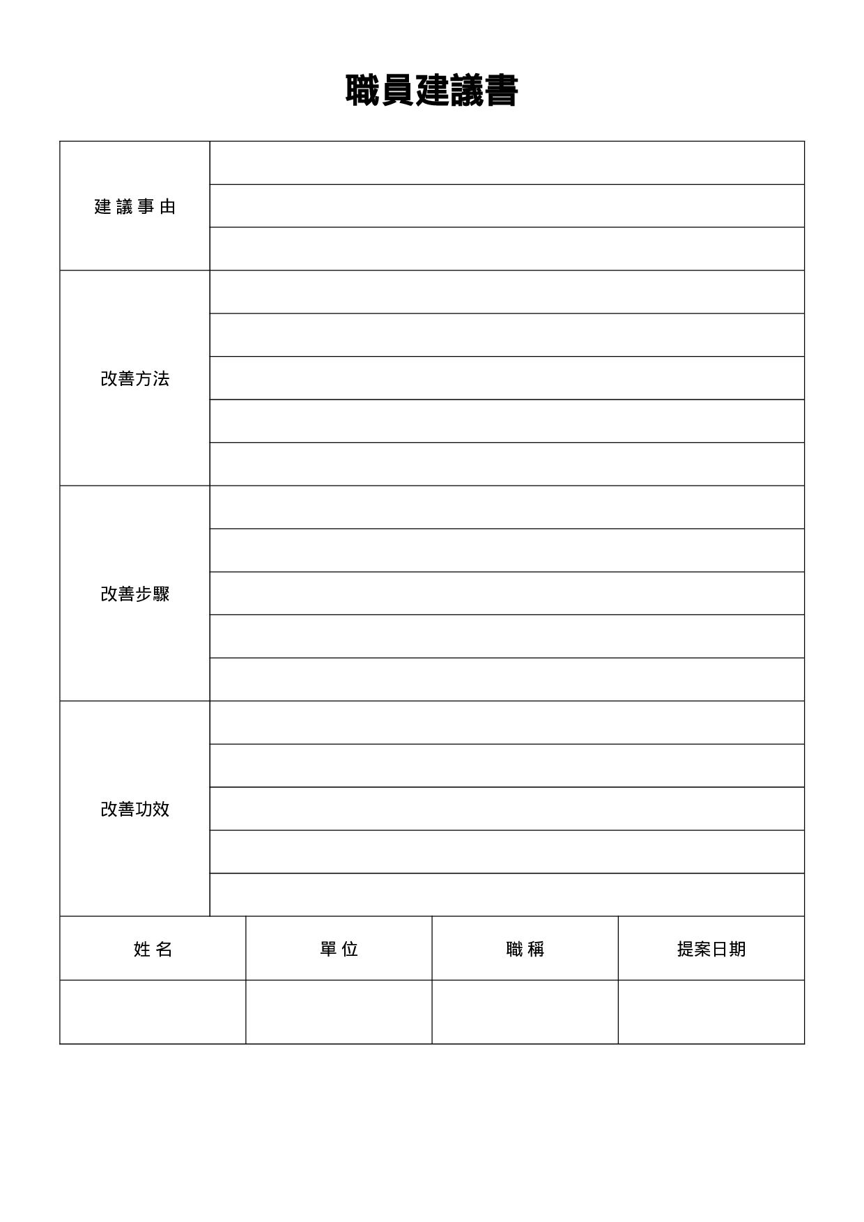 职员建议书.doc 第1页