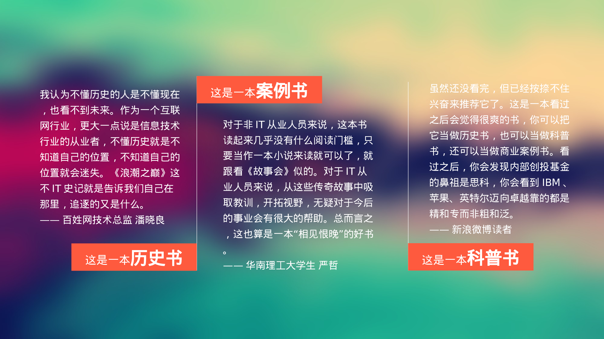 04.PPT高档模板-浪潮之巅读书笔记欣赏.ppt 第2页