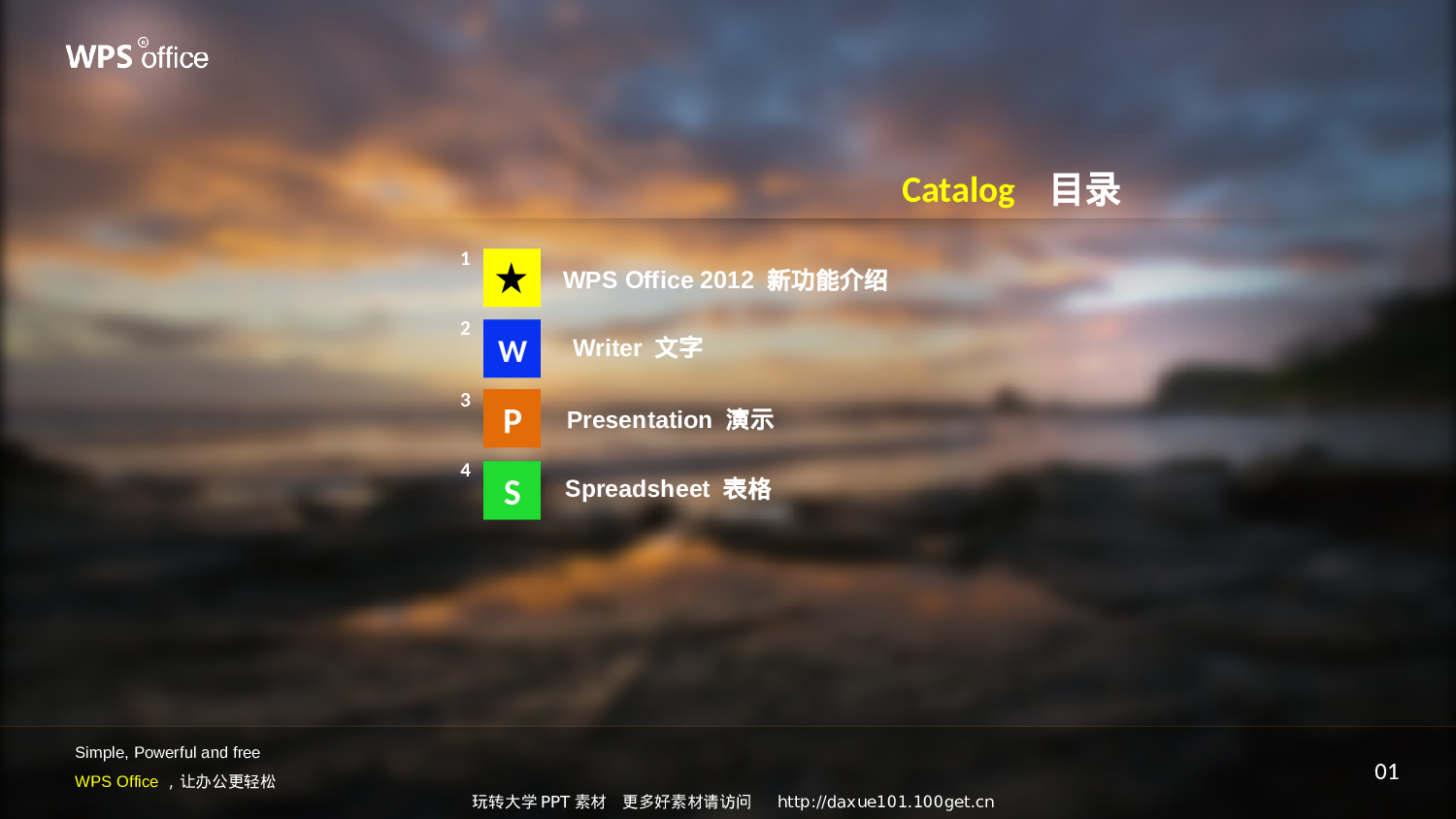 12.PPT高档模板-快乐工作.ppt 第2页