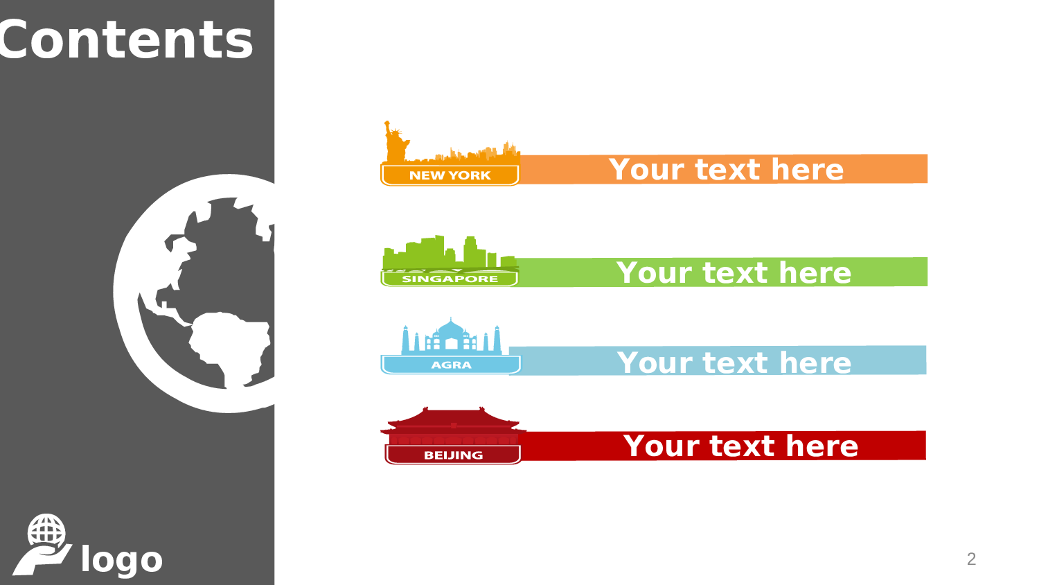 003.扁平PPT模板.ppt 第2页