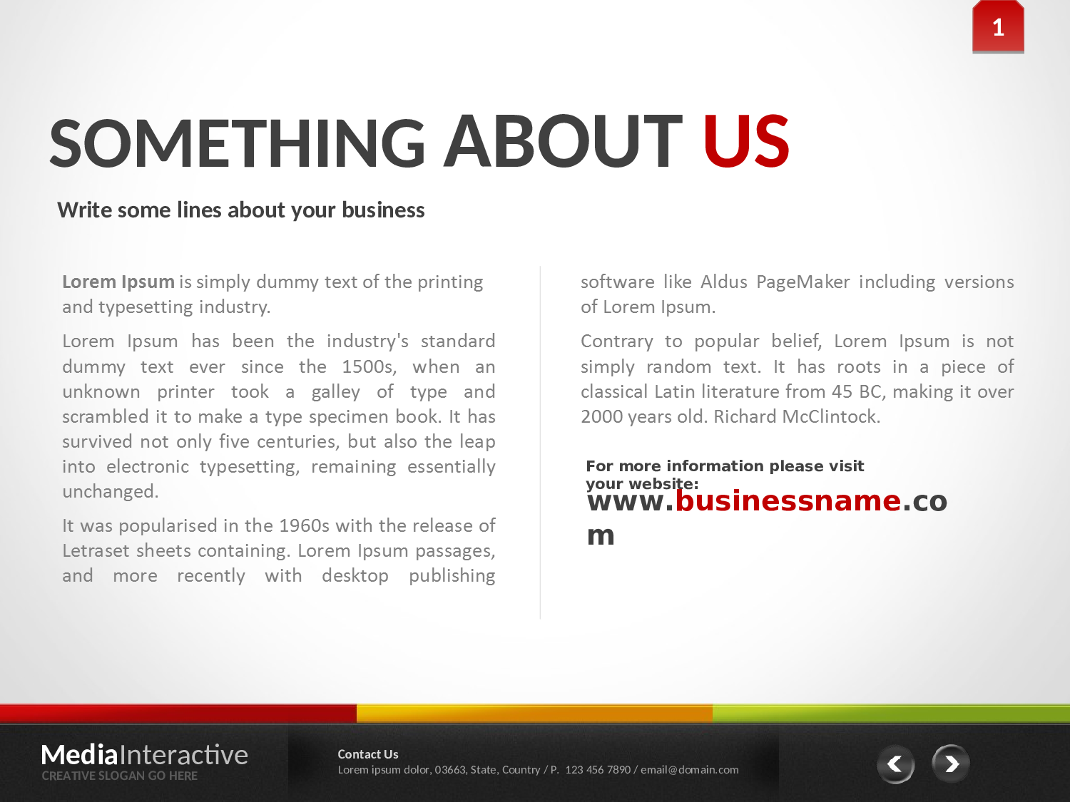 047.扁平PPT模板.ppt 第2页