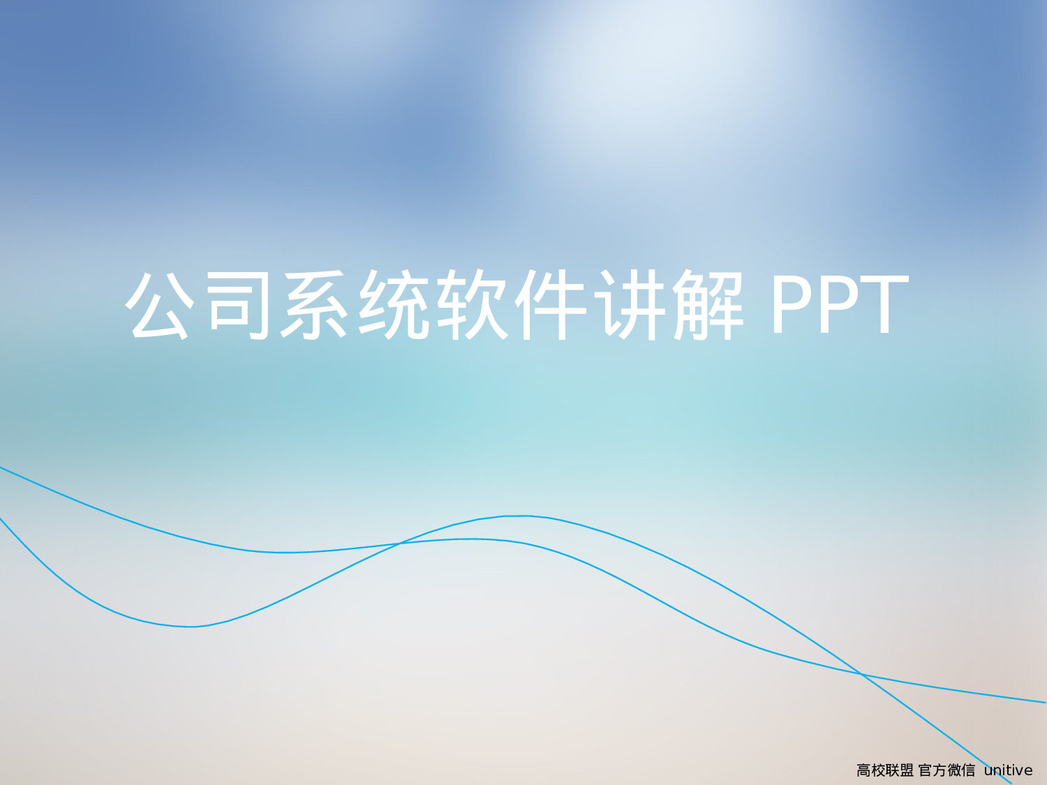 公司系统软件.ppt 第1页