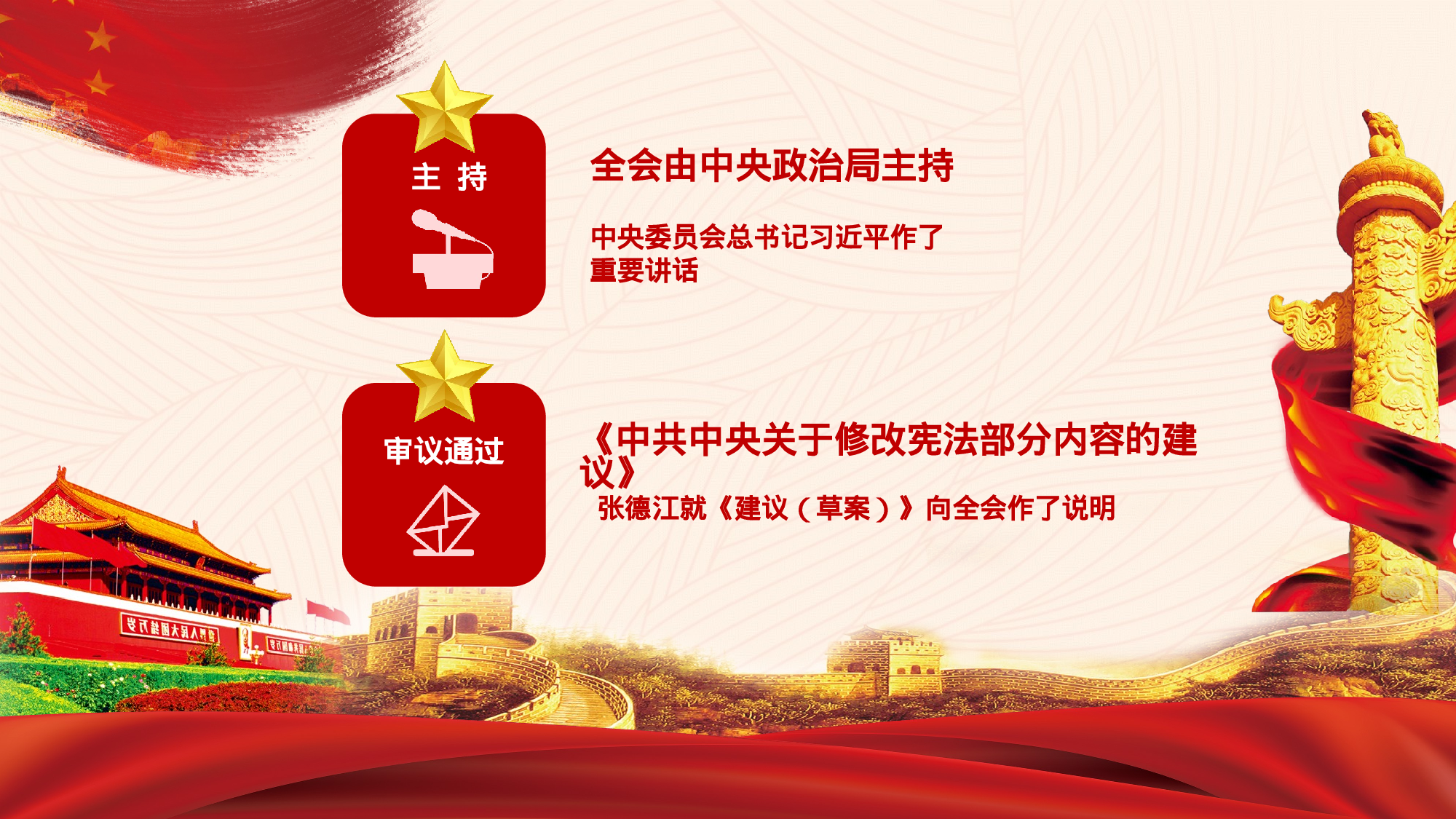 十九届二中全会精神总结宪法修改PPT十九届二中全会PPT含讲稿.pptx 第3页