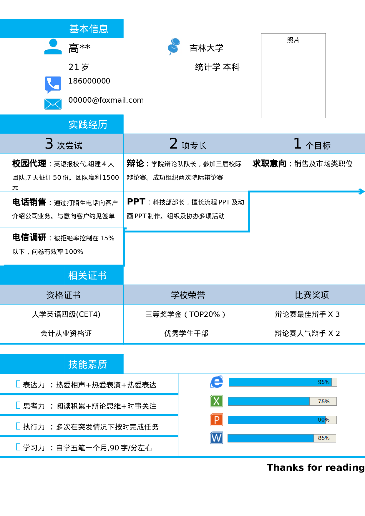 简历蓝色块表格357.docx 第1页