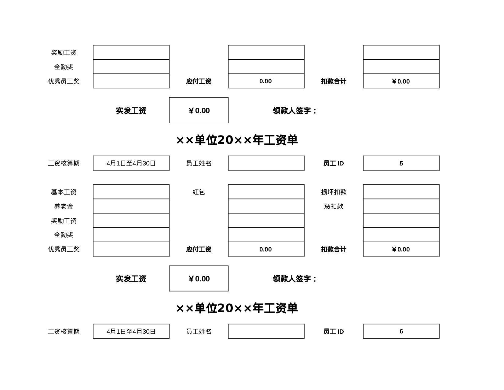 企业公司的绝妙工资条.xls 第5页