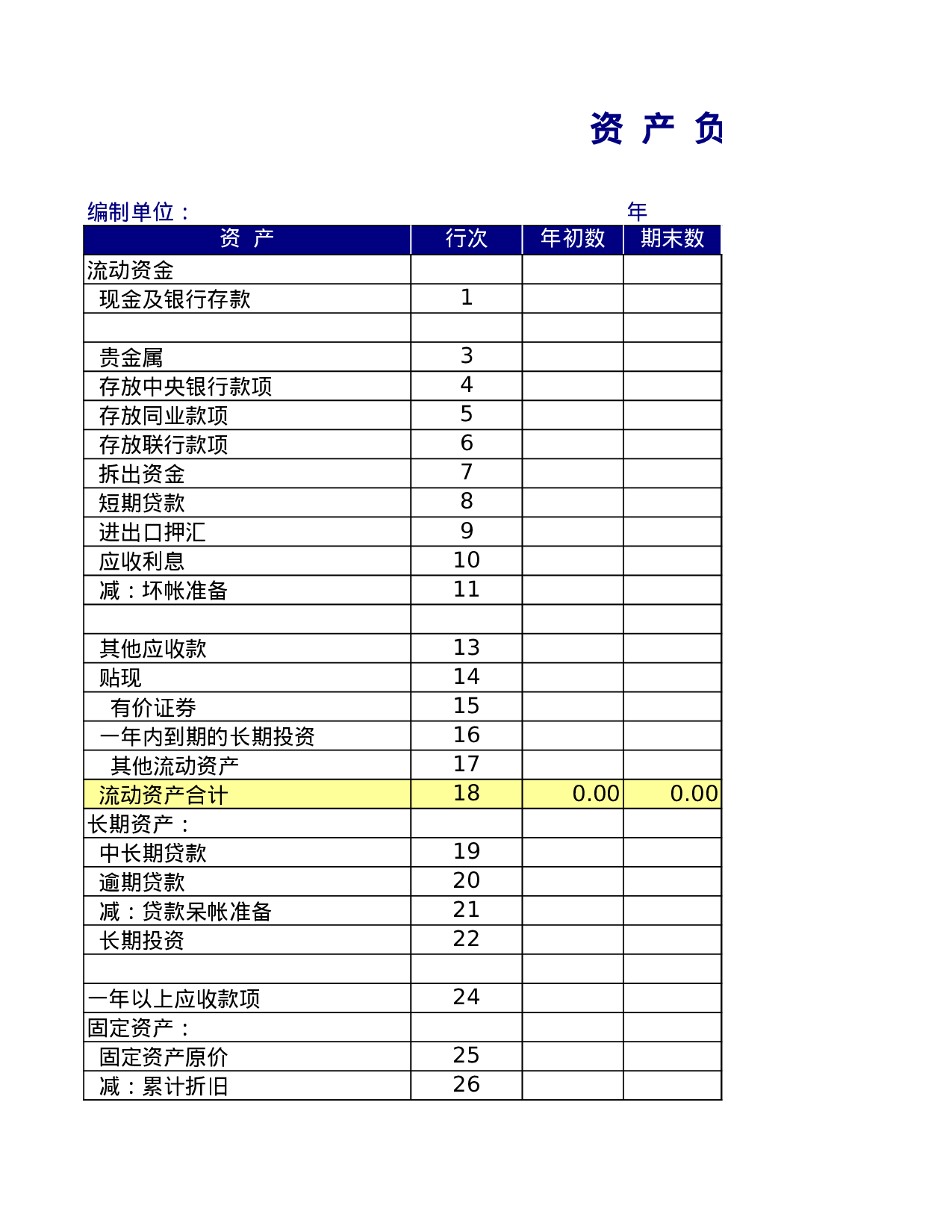 资产负债表9.xls 第1页