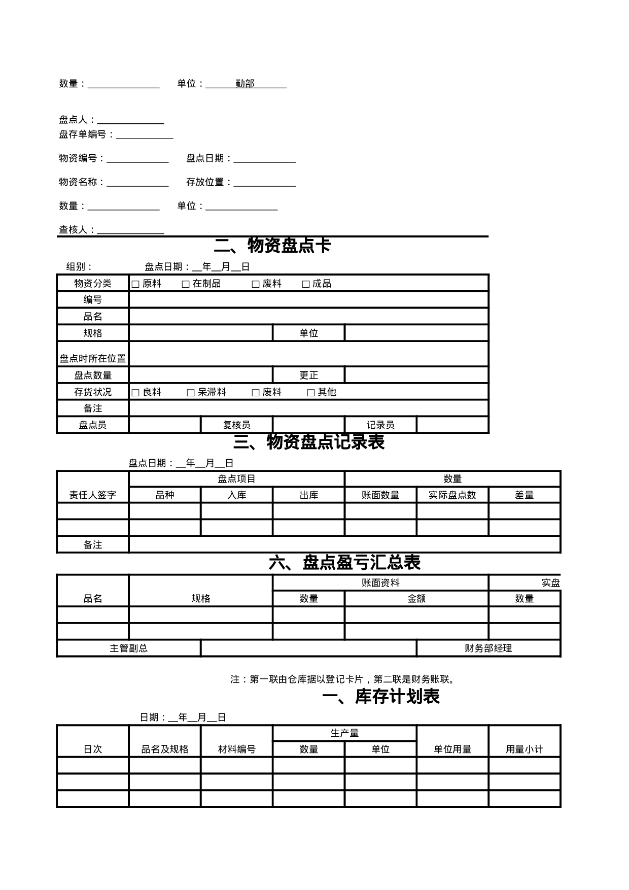 9.仓库管理专用表格全套 32个.xls 第5页