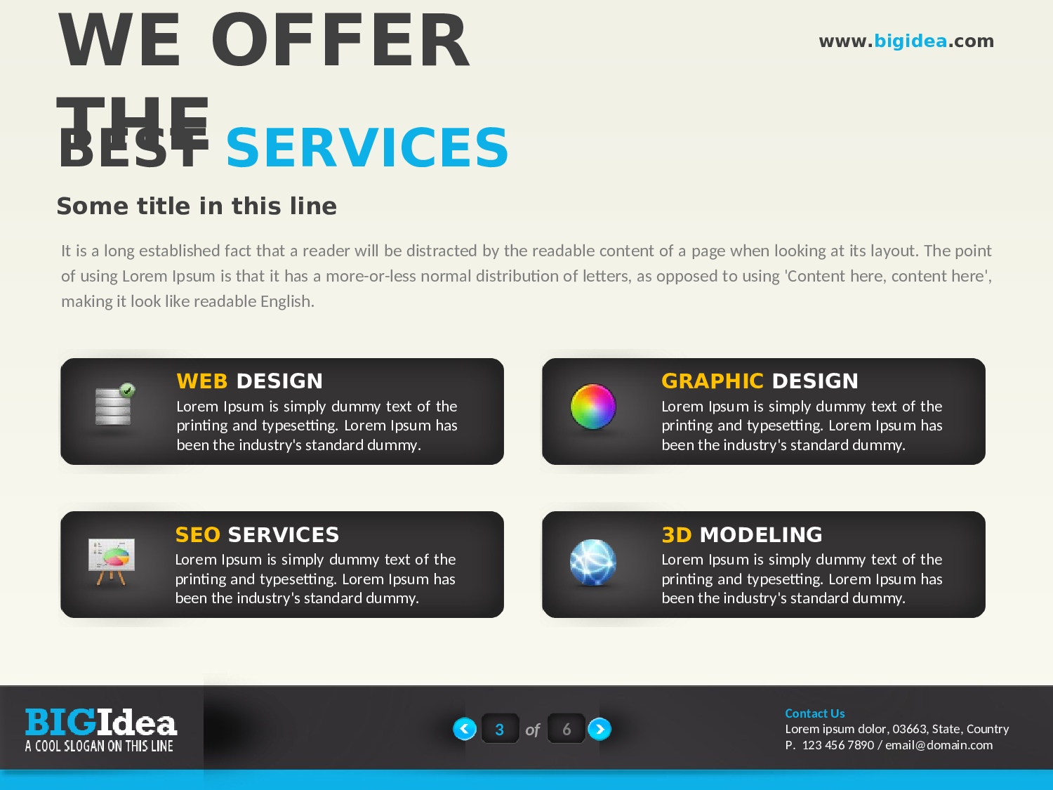 046.扁平PPT模板.ppt 第4页