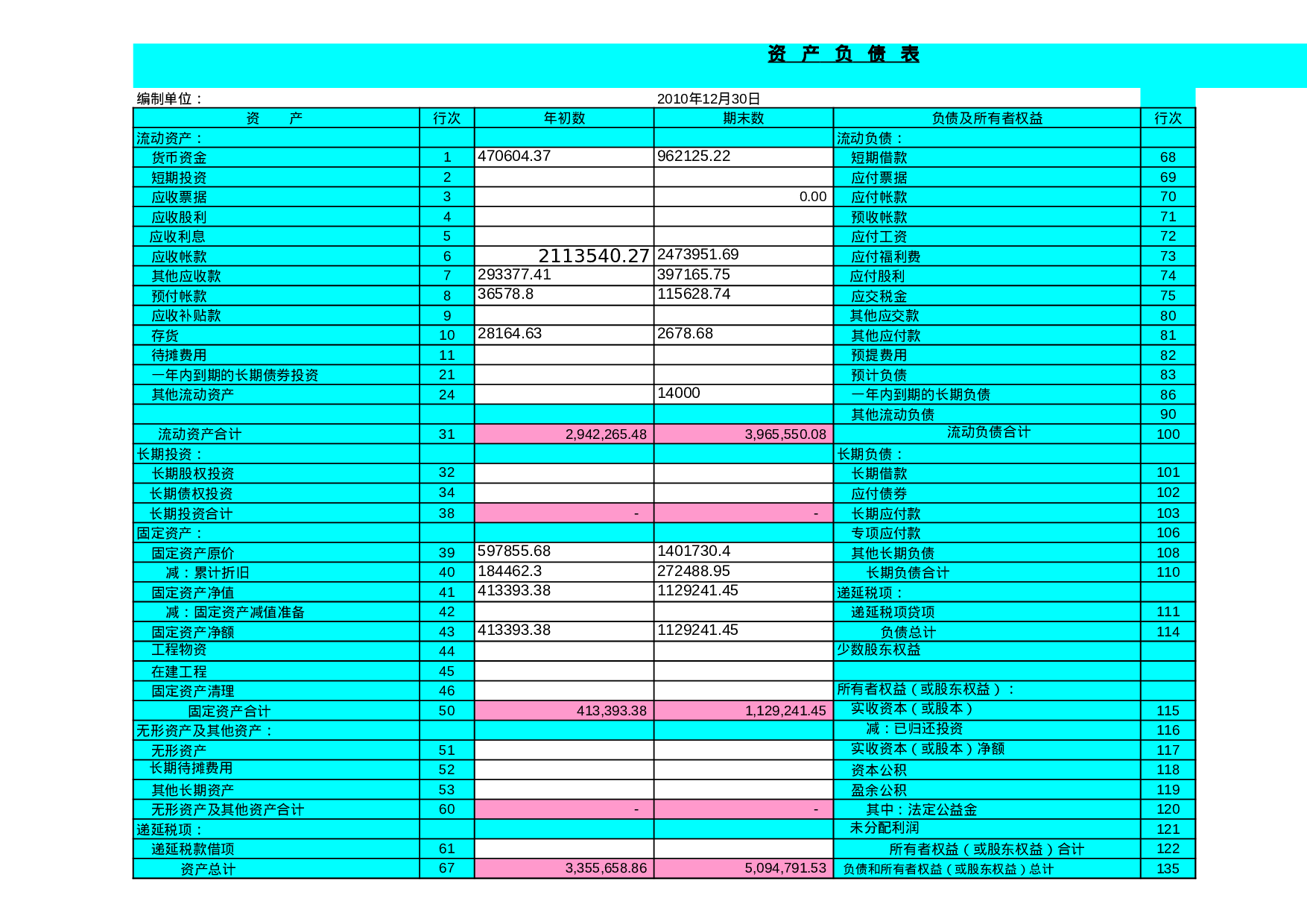 快速编制现金流量表.xls 第5页