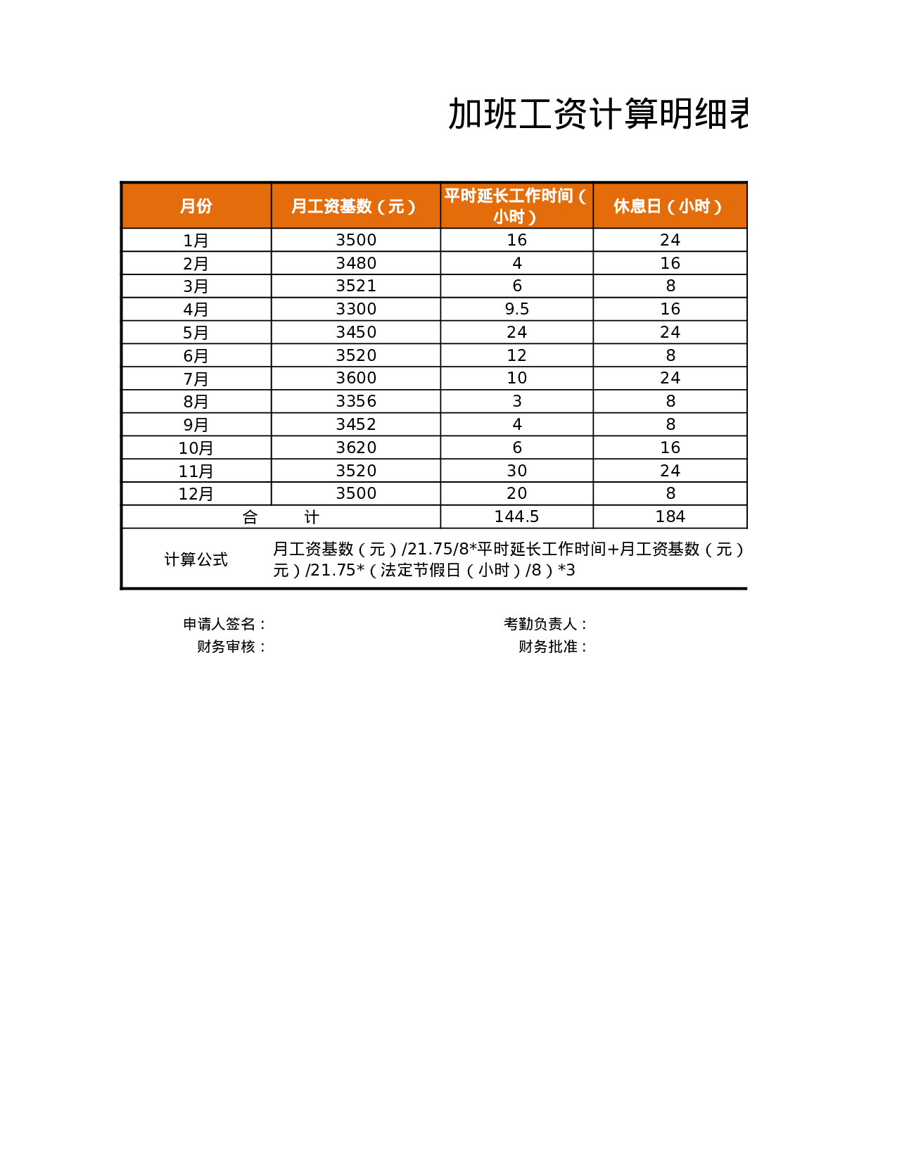 加班工资计算明细表.xlsx 第1页