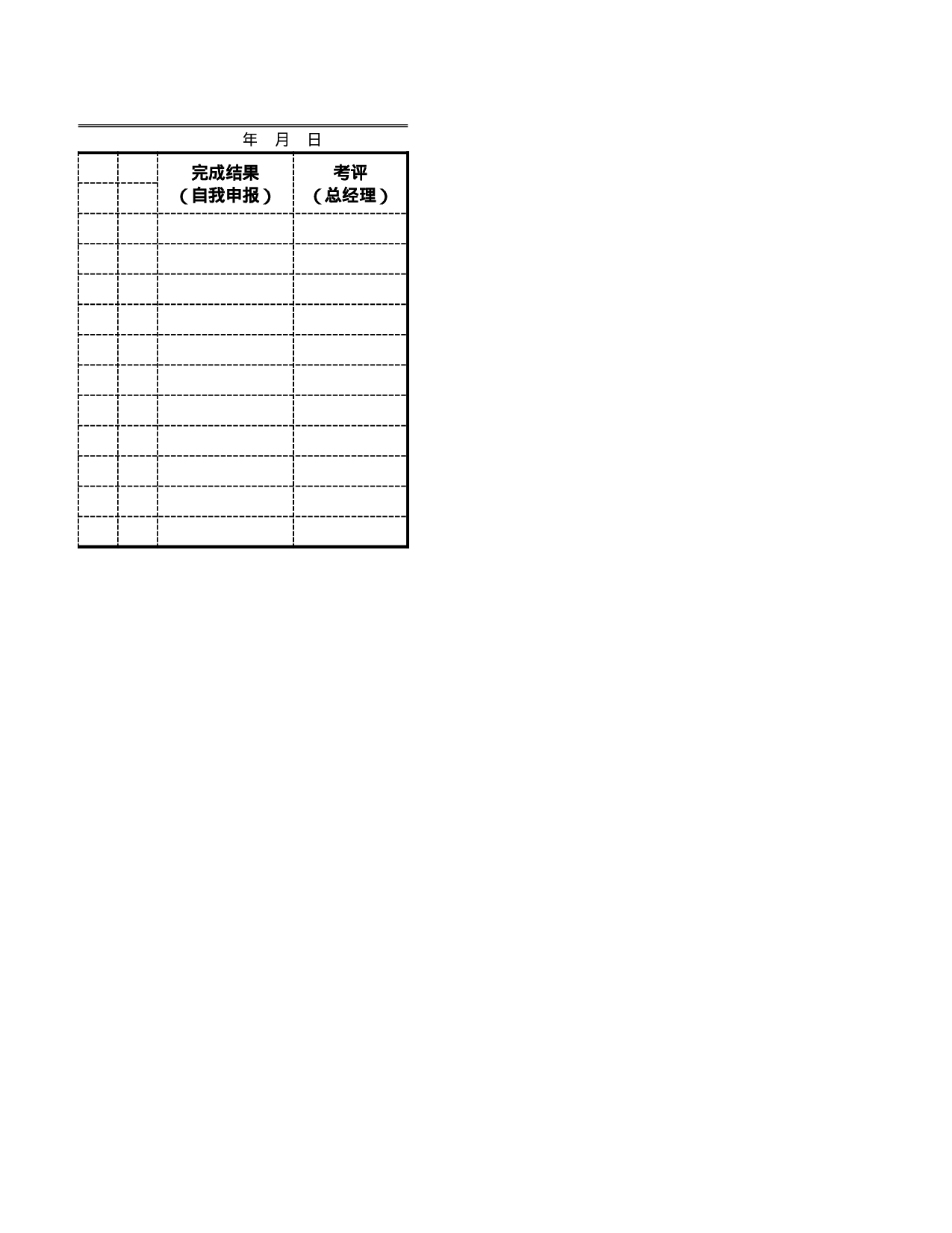 各部门年度工作分配表.xlsx 第2页