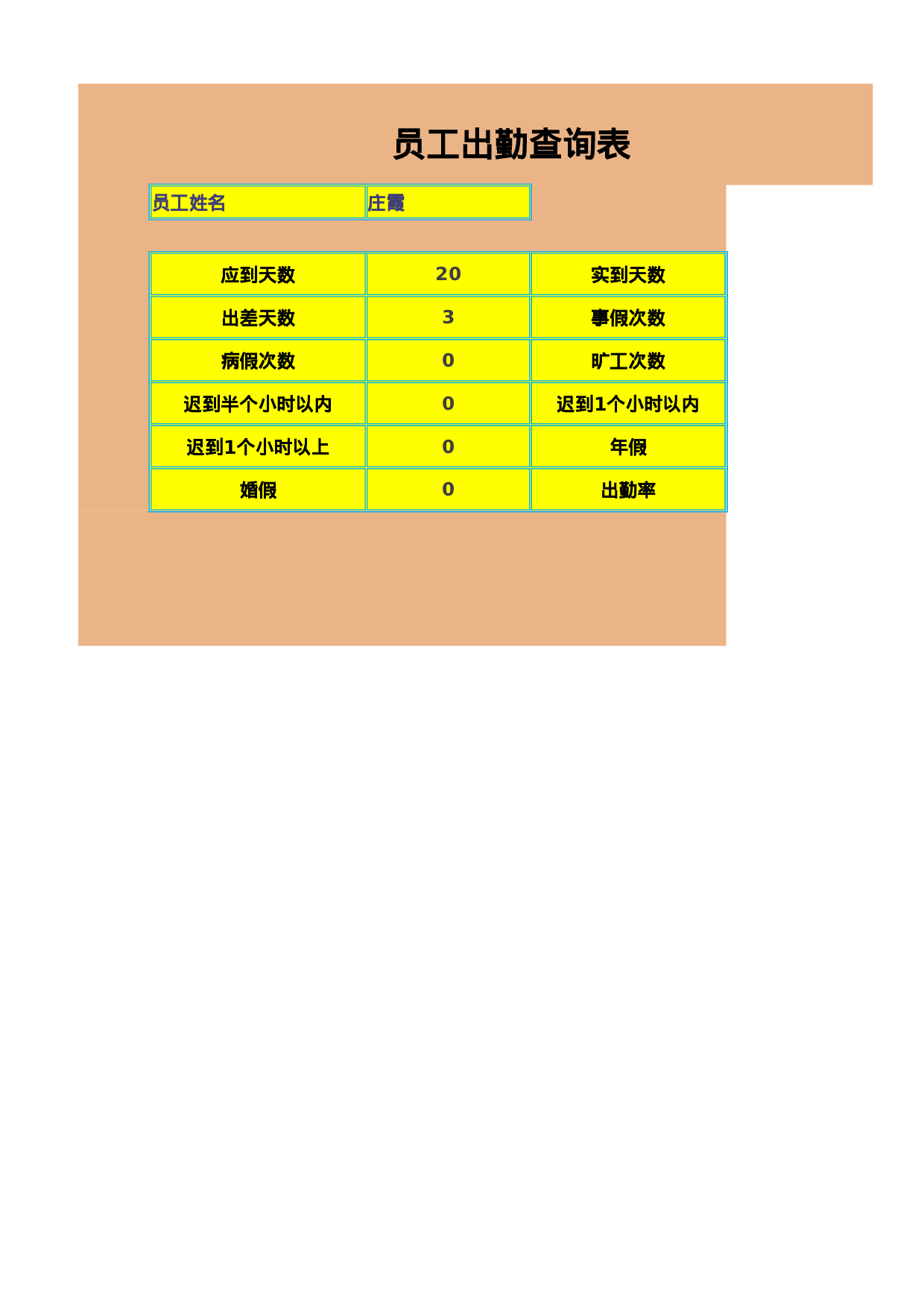 员工出勤查询表.xlsx 第5页