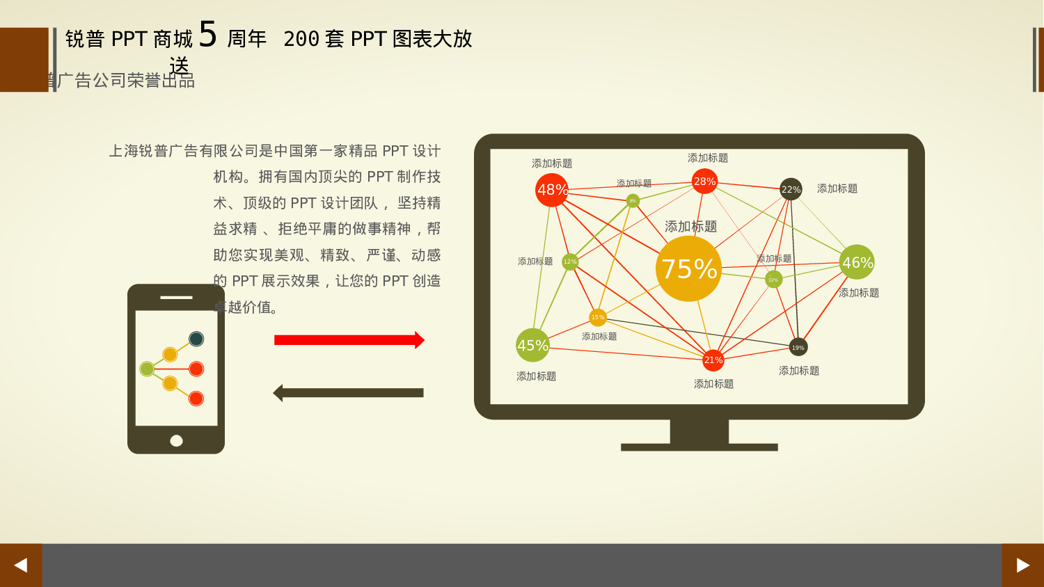 200张——扁平化多彩商务PPT图表.ppt 第1页