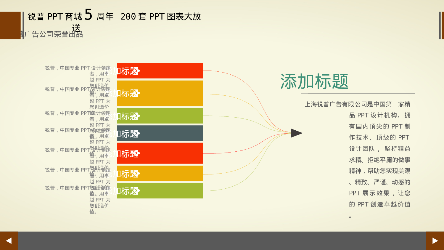 200张——扁平化多彩商务PPT图表.ppt 第3页