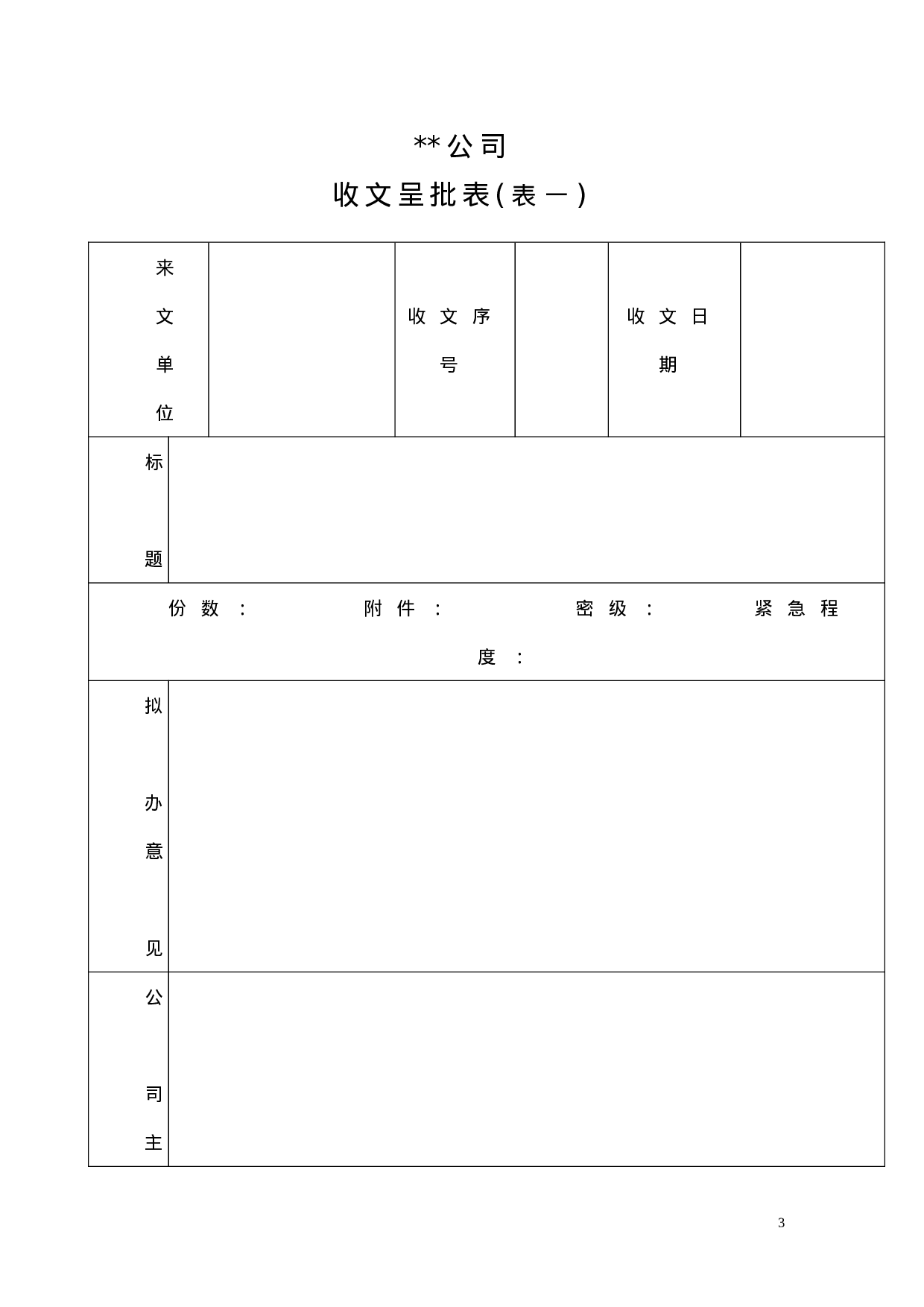 3.公司常用各类表格大全 27个 .doc 第3页