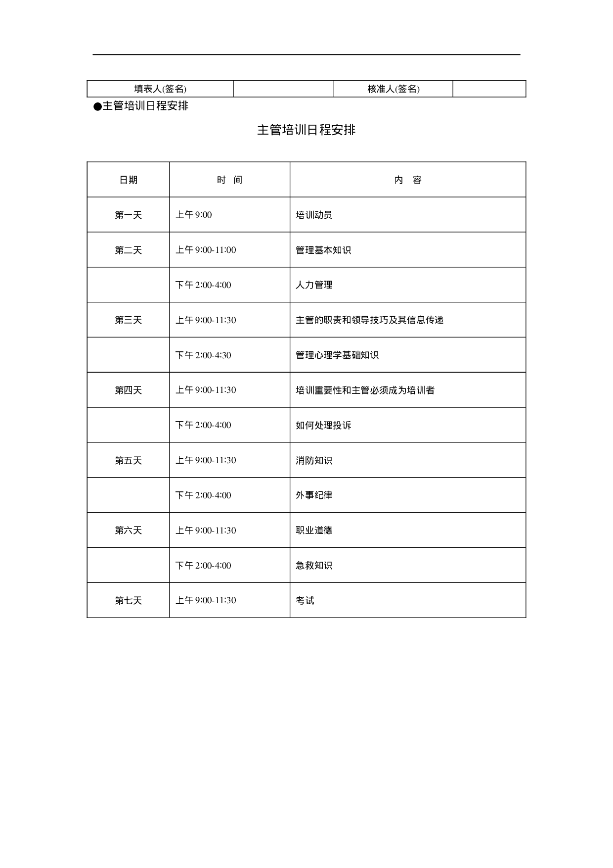 员工培训与激励管理表格 31页.doc 第3页