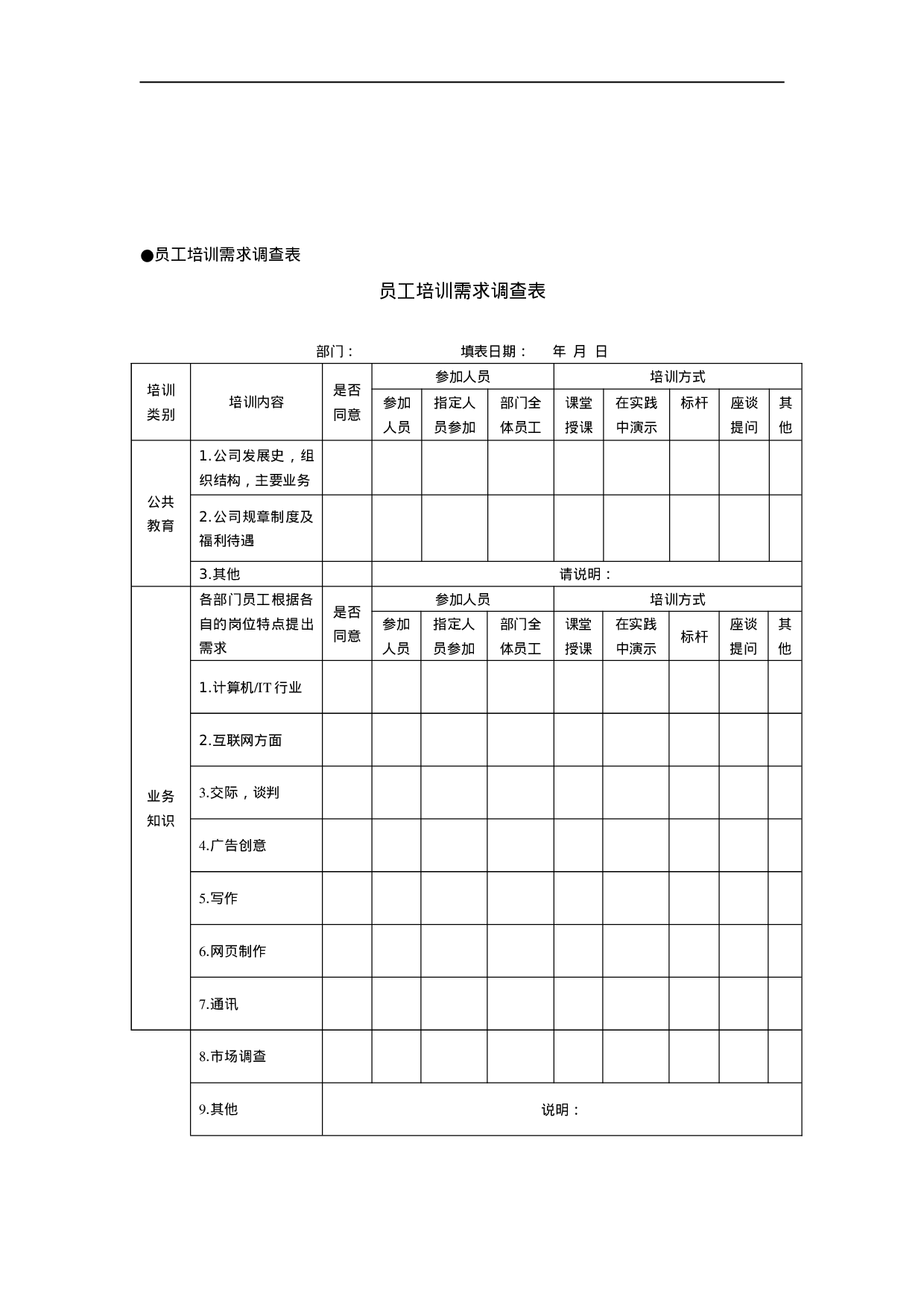 员工培训与激励管理表格 31页.doc 第6页