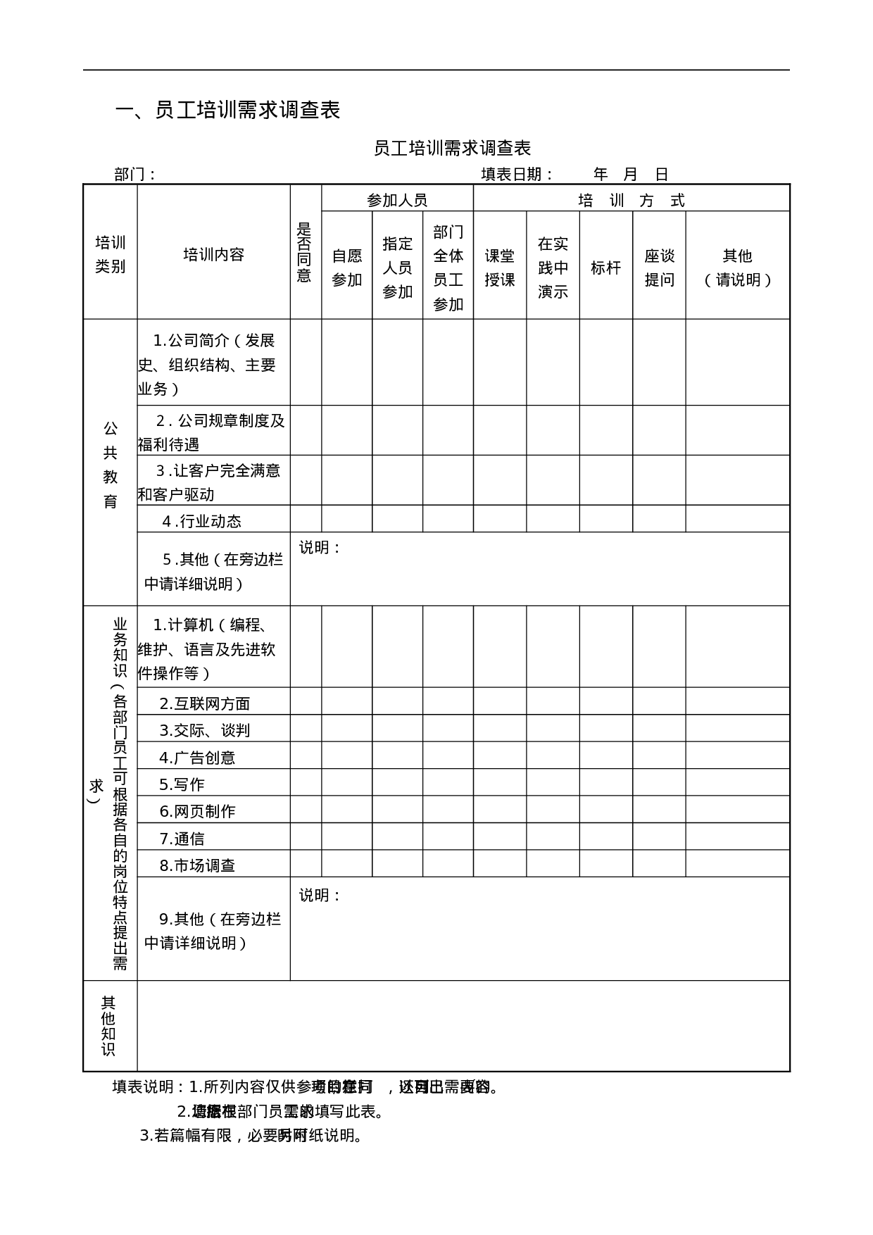 培训管理表格 7个.doc 第2页