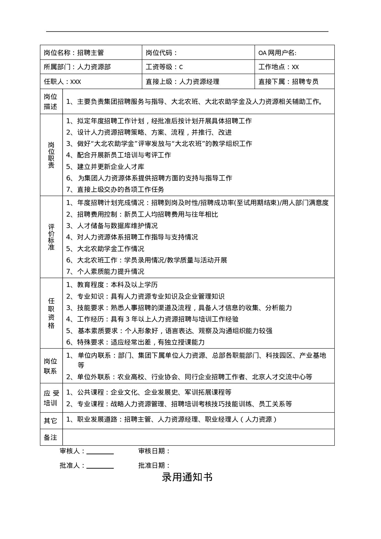 最新人力资源管理表格汇总 28页.doc 第5页