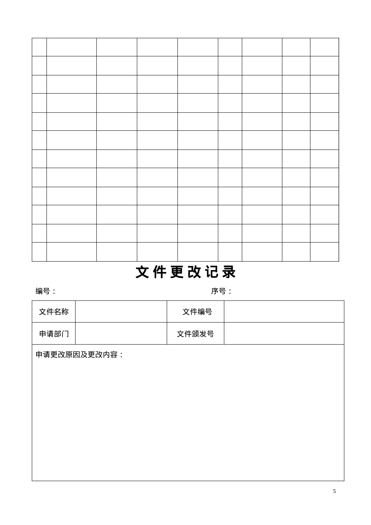 ISO9001质量管理体系表格大全 41个.doc 第5页