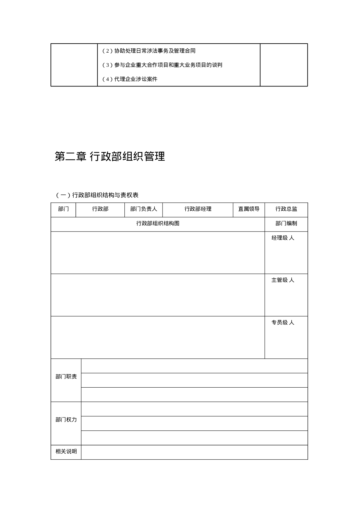 公司行政管理办公表格大全 69页.doc 第6页