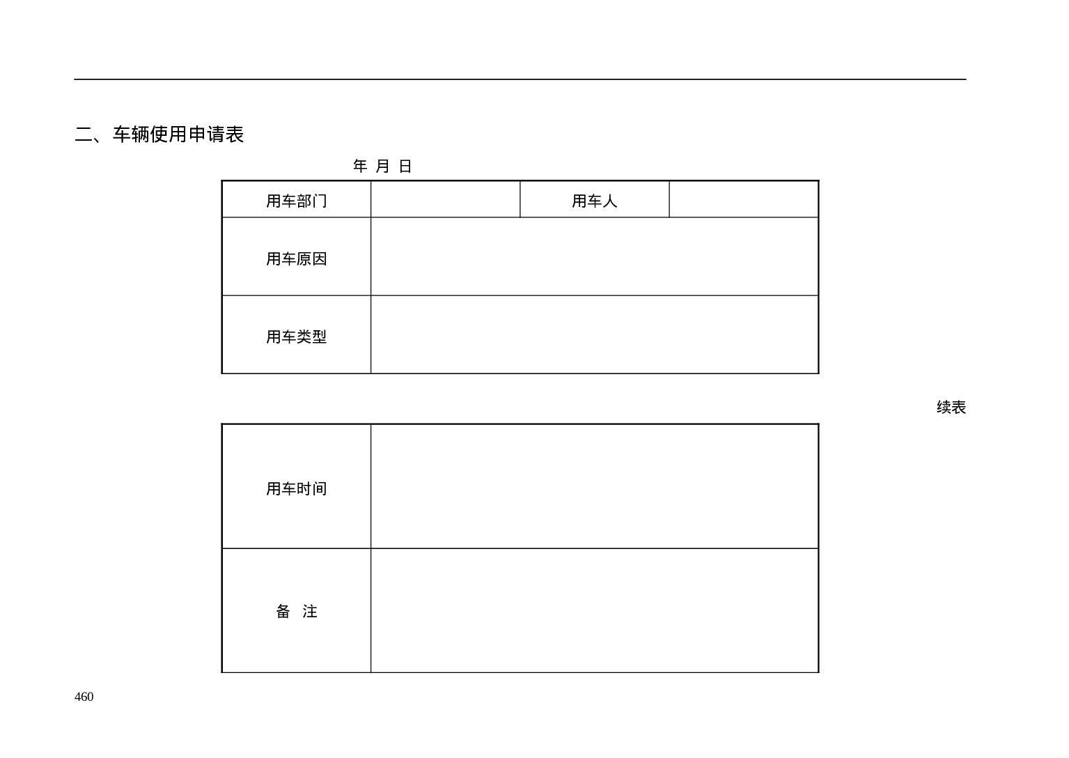 公司车辆管理表格大全 15页.doc 第2页