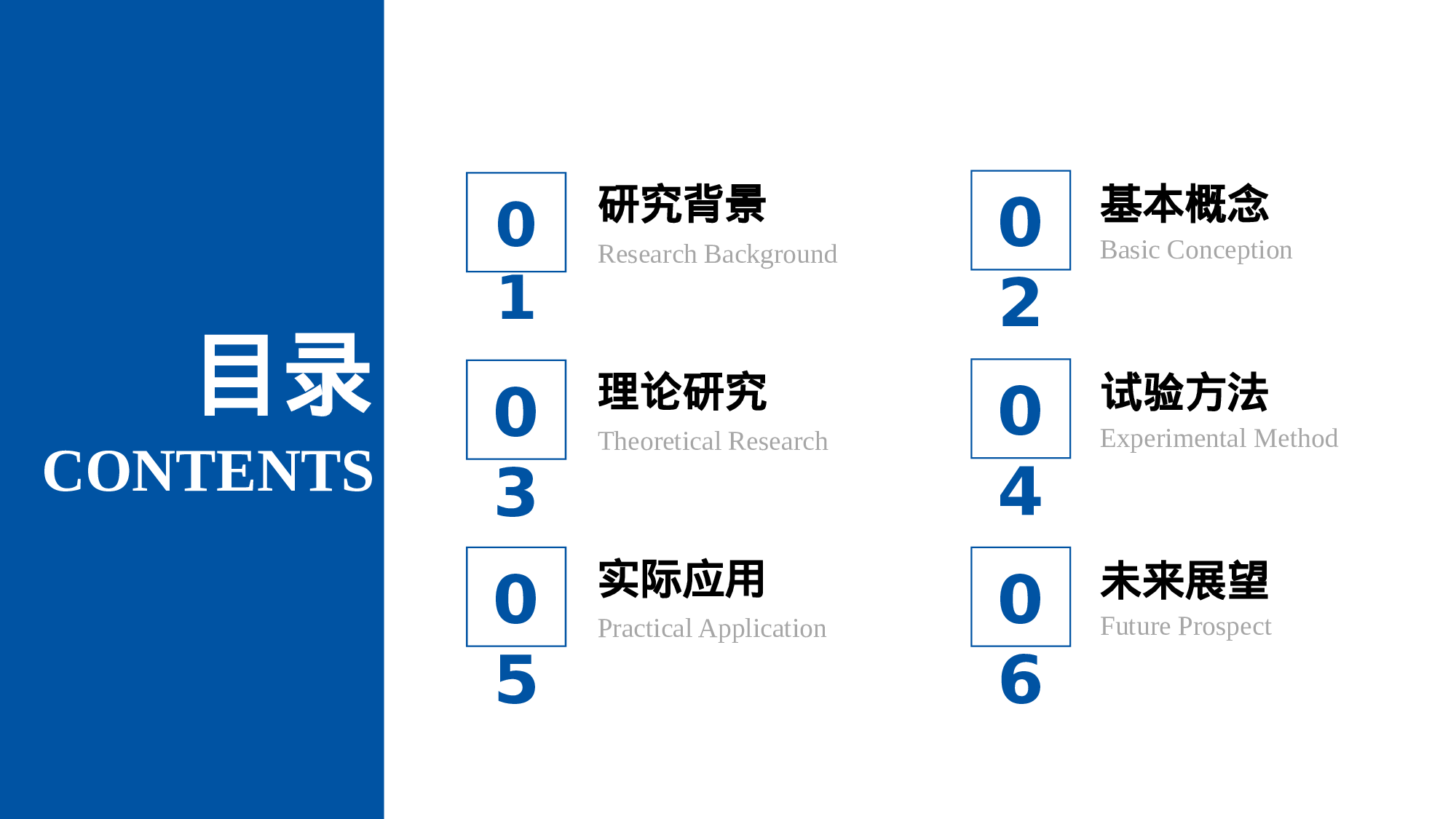 大气严谨学术汇报PPT模板.pptx 第2页