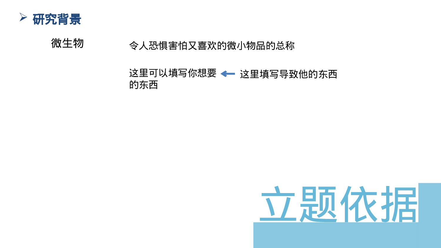 微生物学开题报告PPT模板.pptx 第3页