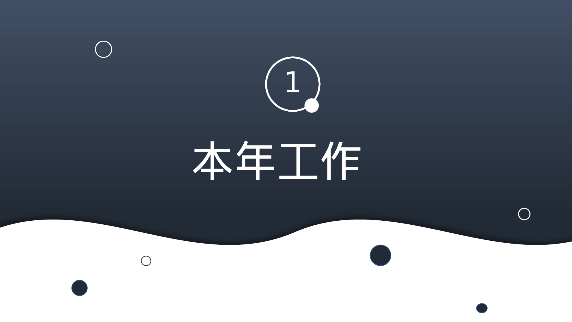 简洁通用年终总结PPT模板.pptx 第3页