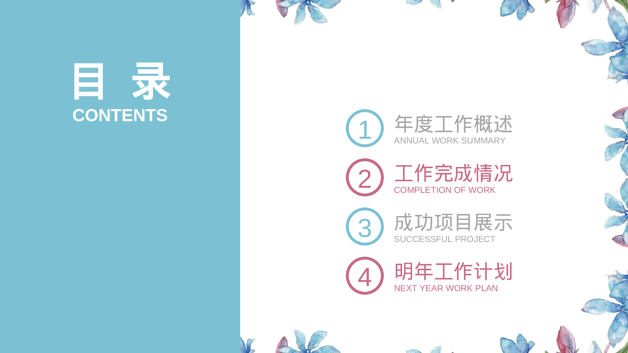 手绘水彩PPT模板001.ppt 第2页