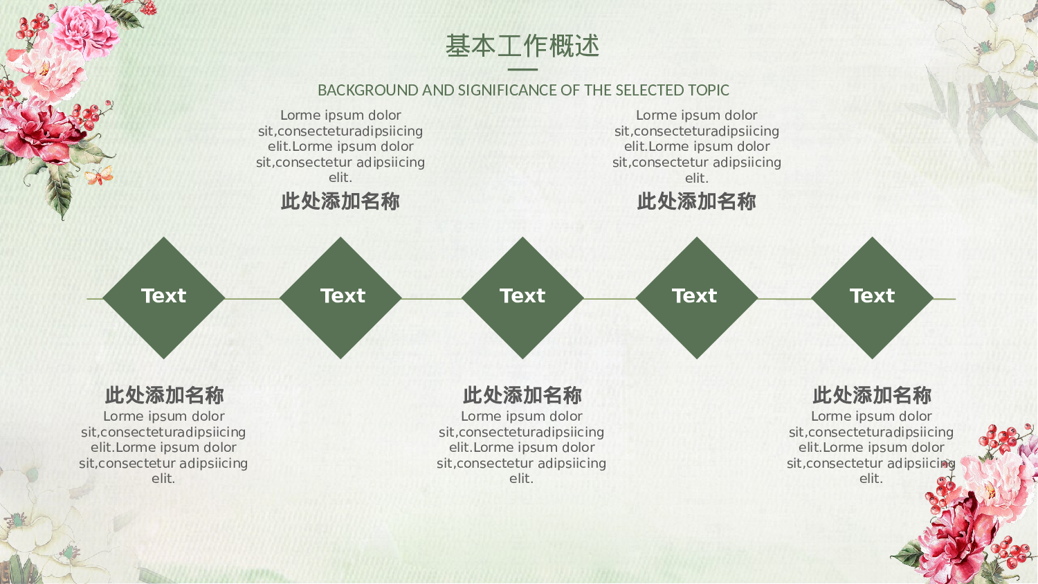 手绘水彩PPT模板026.pptx 第6页