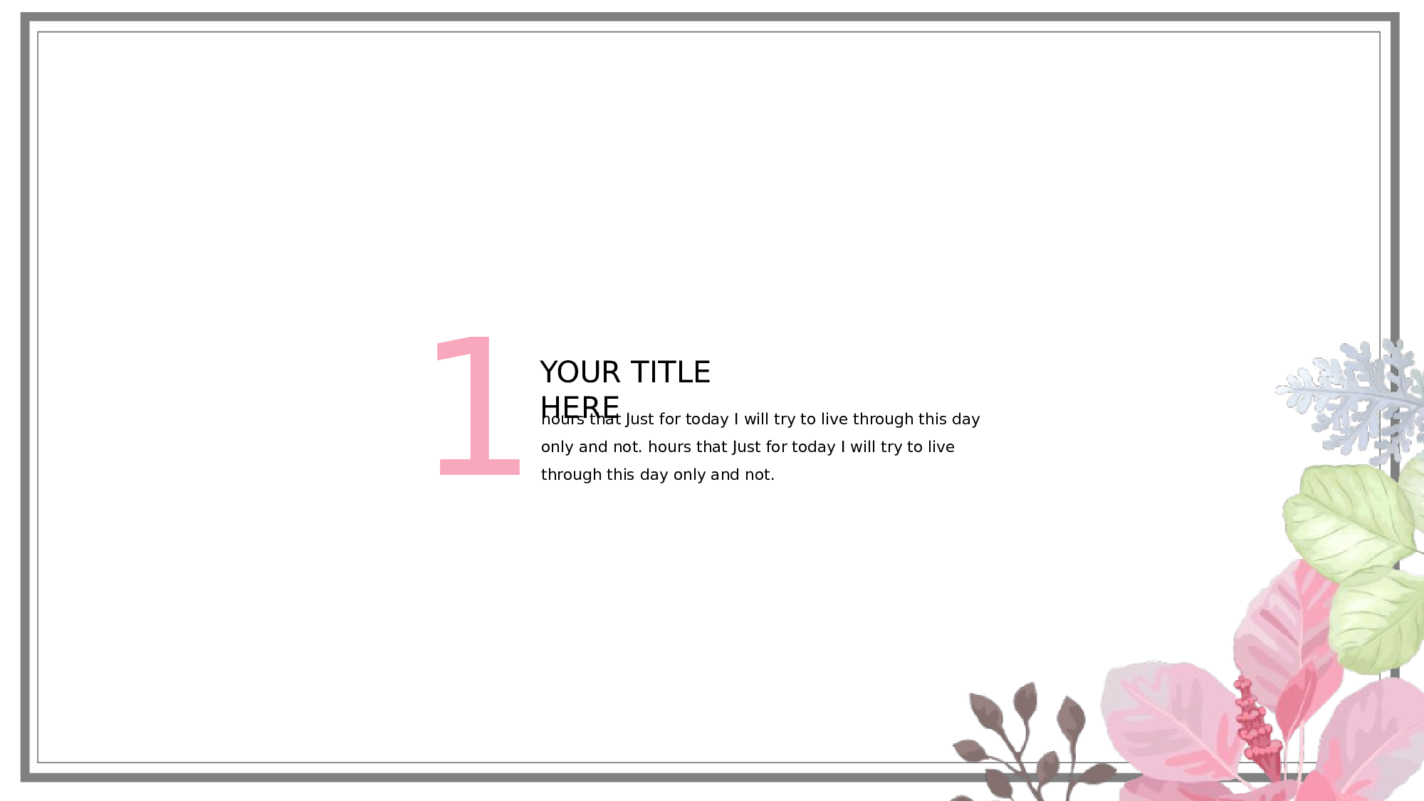 手绘水彩PPT模板037.pptx 第3页