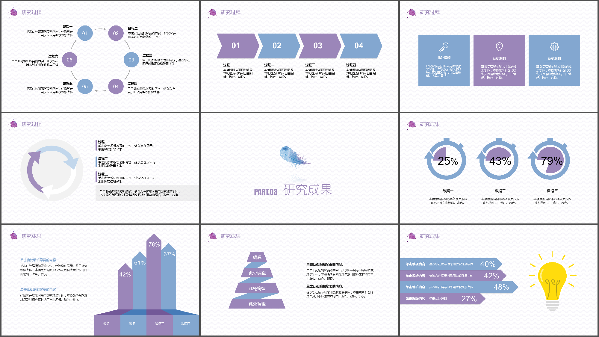 手绘水彩PPT模板067.pptx 第3页